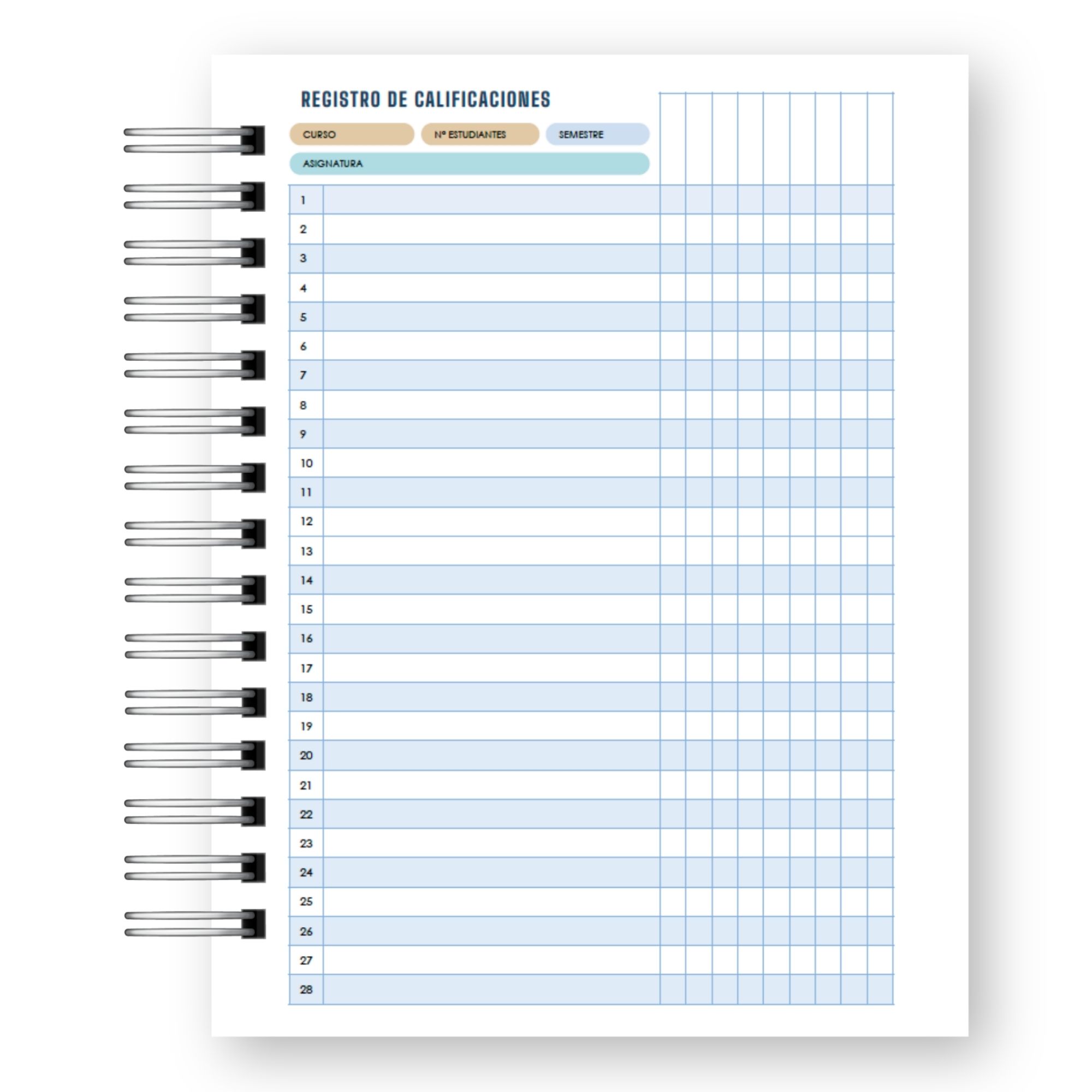 Agenda Docente 2027 – Edición Hombre Ilustrada 12