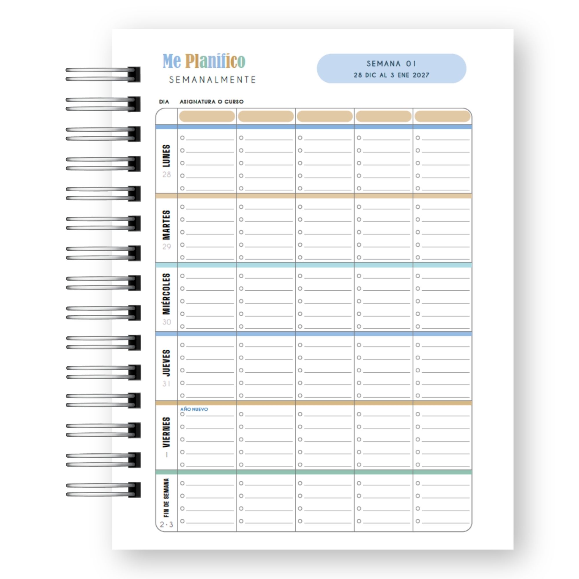 Agenda Docente 2027 – Edición Hombre Ilustrada 14