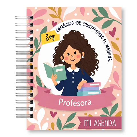 Agenda Docente Semanal 2027 – Edición Ilustrada Soy Profesora