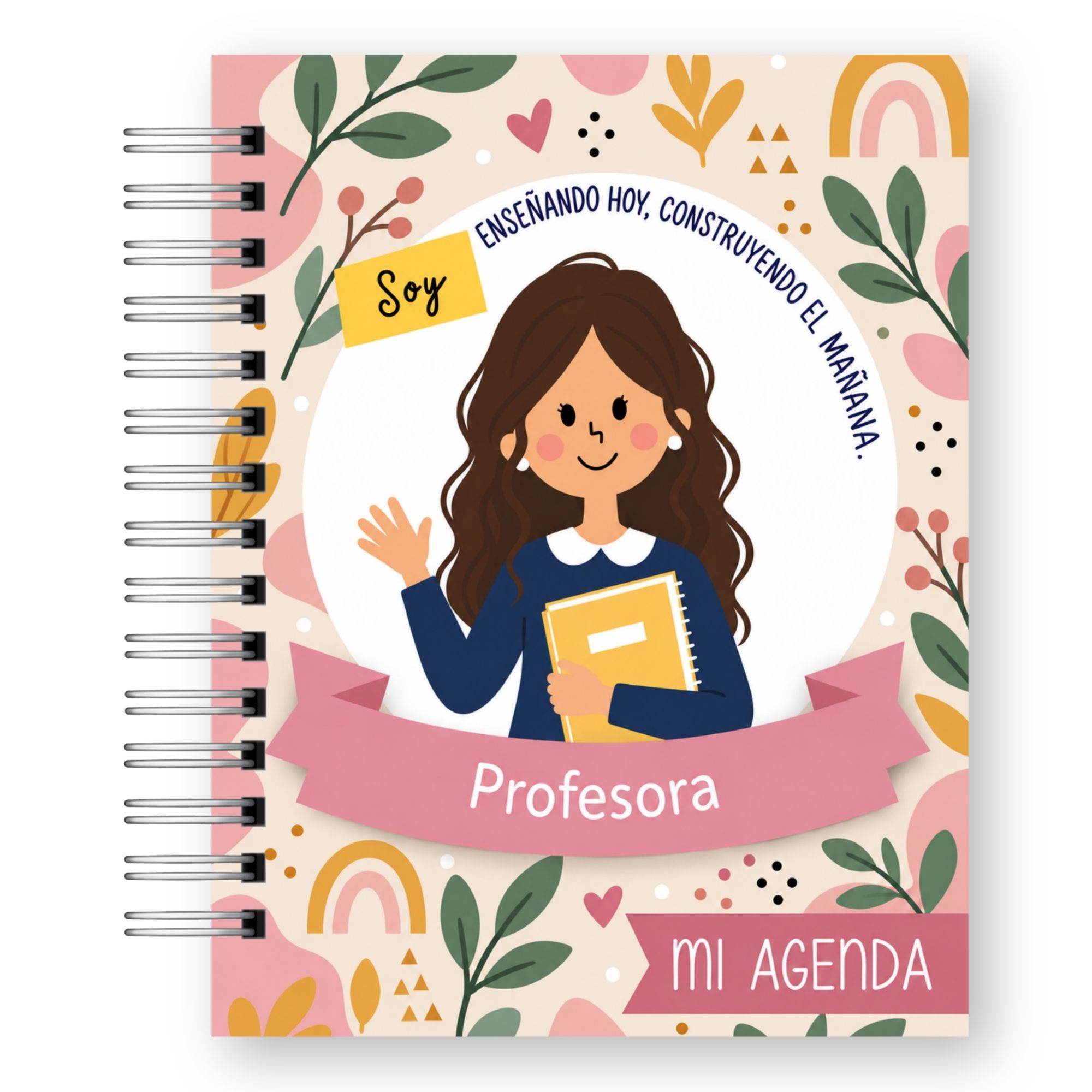 Agenda Docente Semanal 2027 – Edición Ilustrada Soy Profesora 21