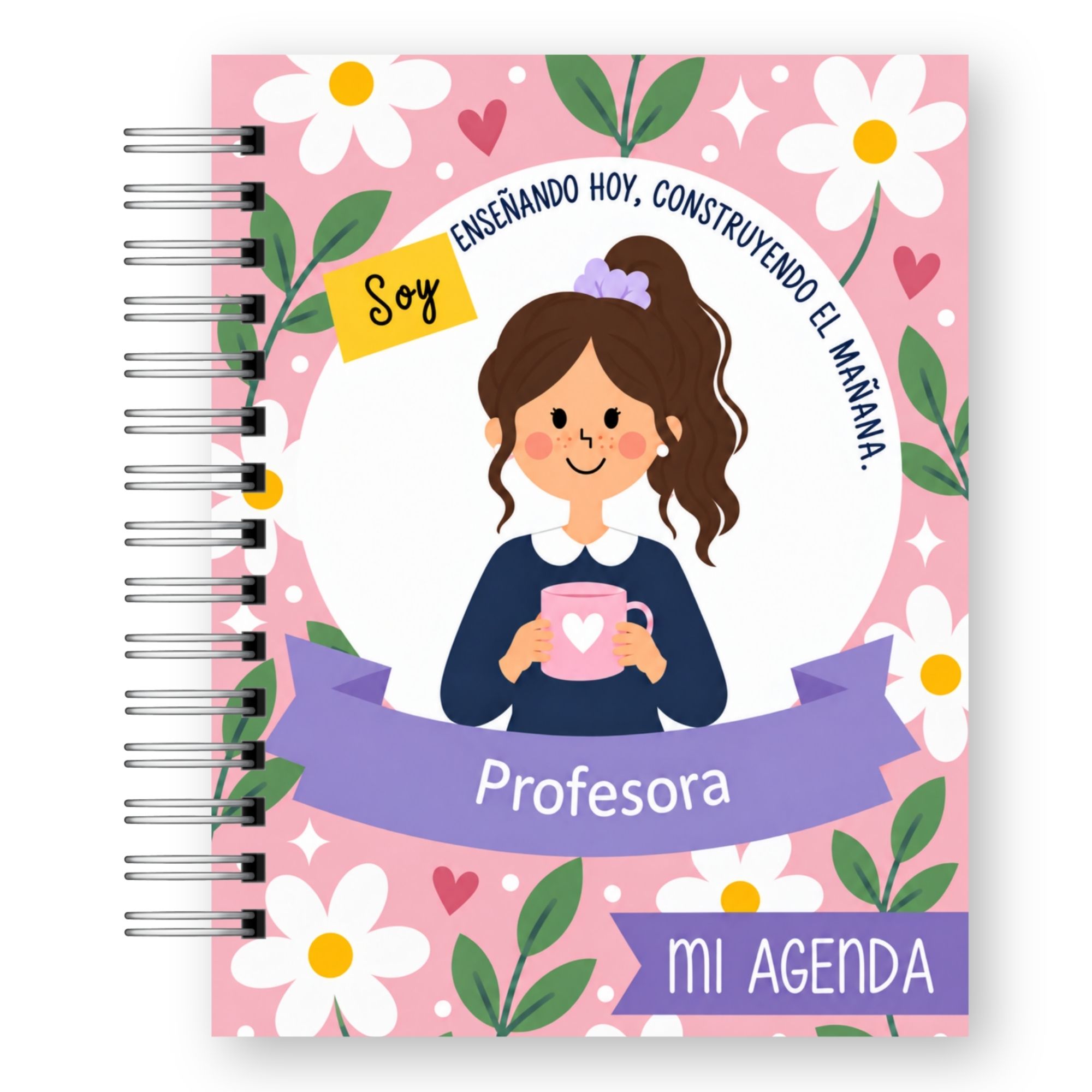 Agenda Docente Semanal 2027 – Edición Ilustrada Soy Profesora 25
