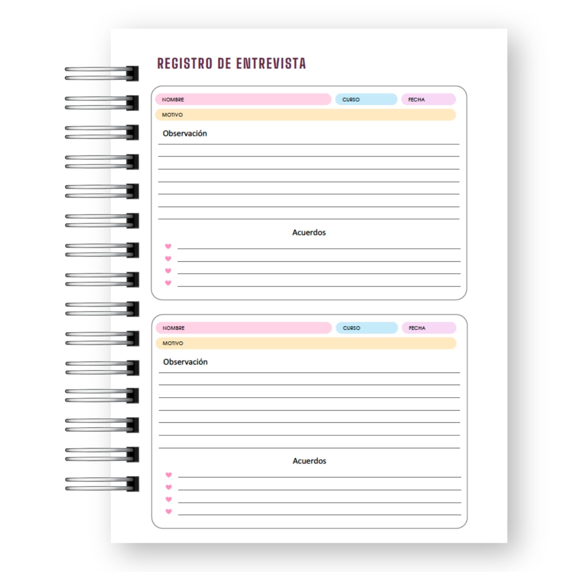 Agenda Docente Semanal 2027 – Edición Ilustrada Soy Profesora 14