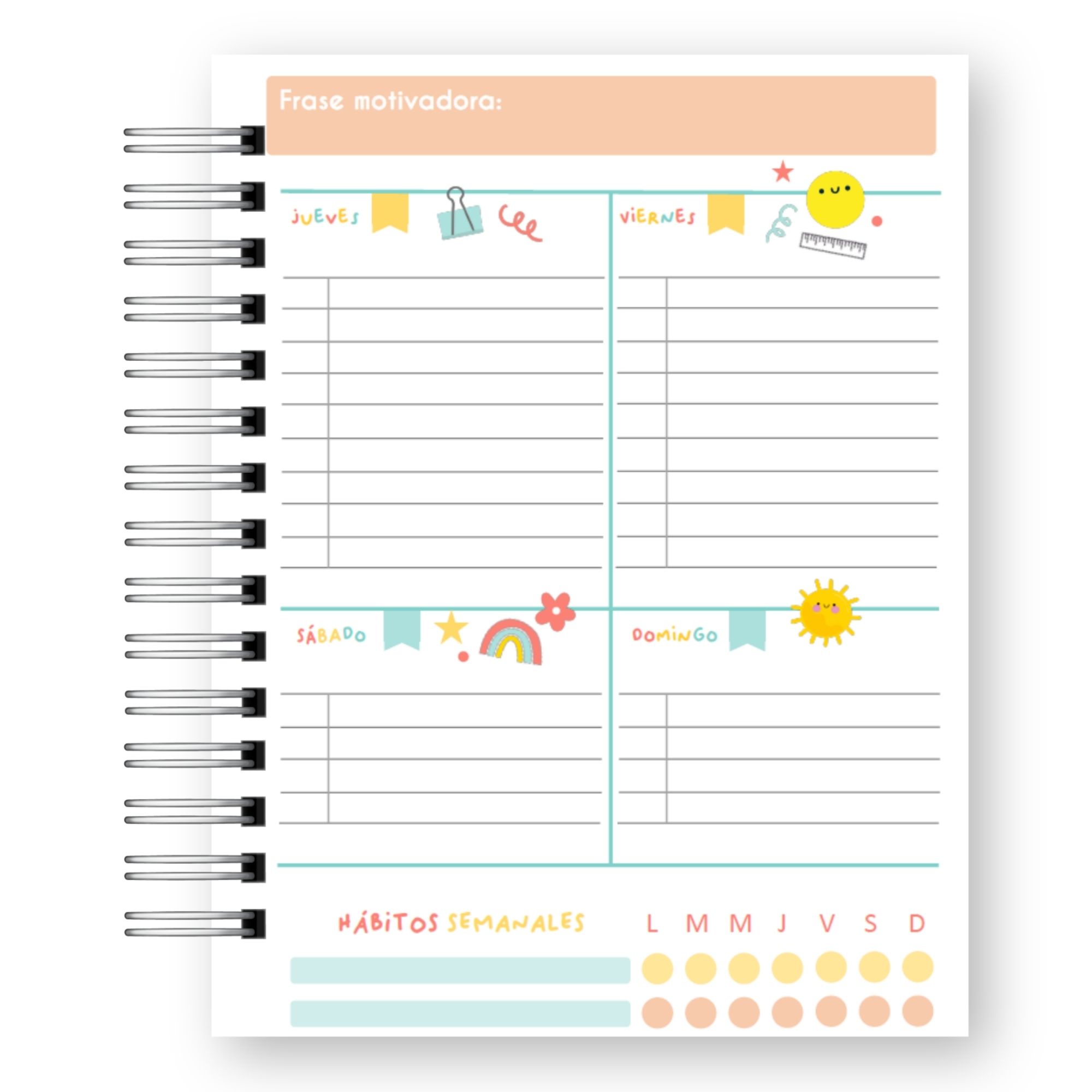 Planner Docente 2027 – Edición Infantil Kawaii  9