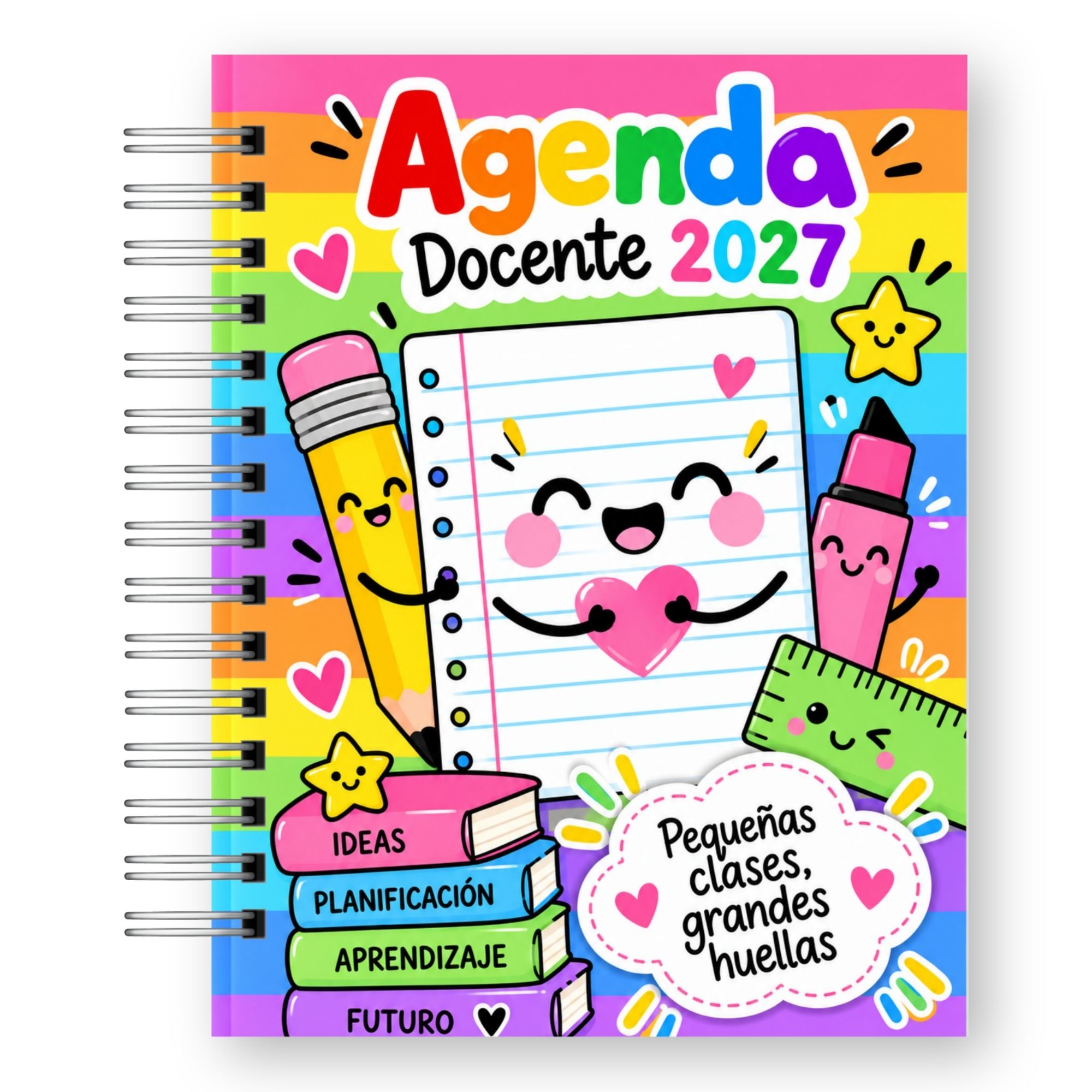 Planner Docente 2027 – Edición Infantil Kawaii  14