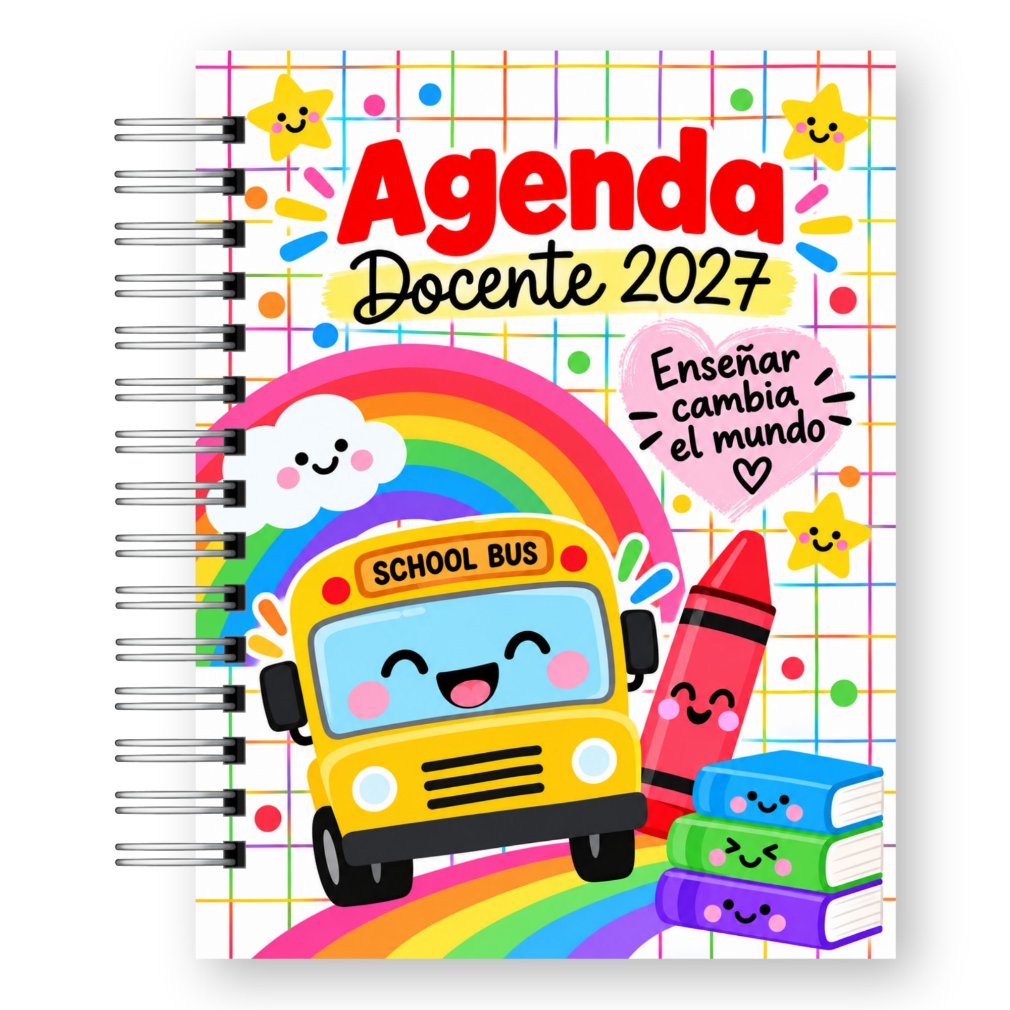 Planner Docente 2027 – Edición Infantil Kawaii  16