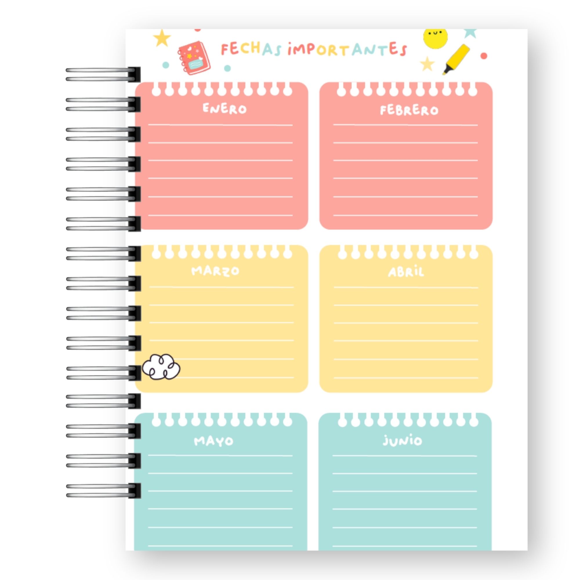 Planner Docente 2027 – Edición Infantil Kawaii  4