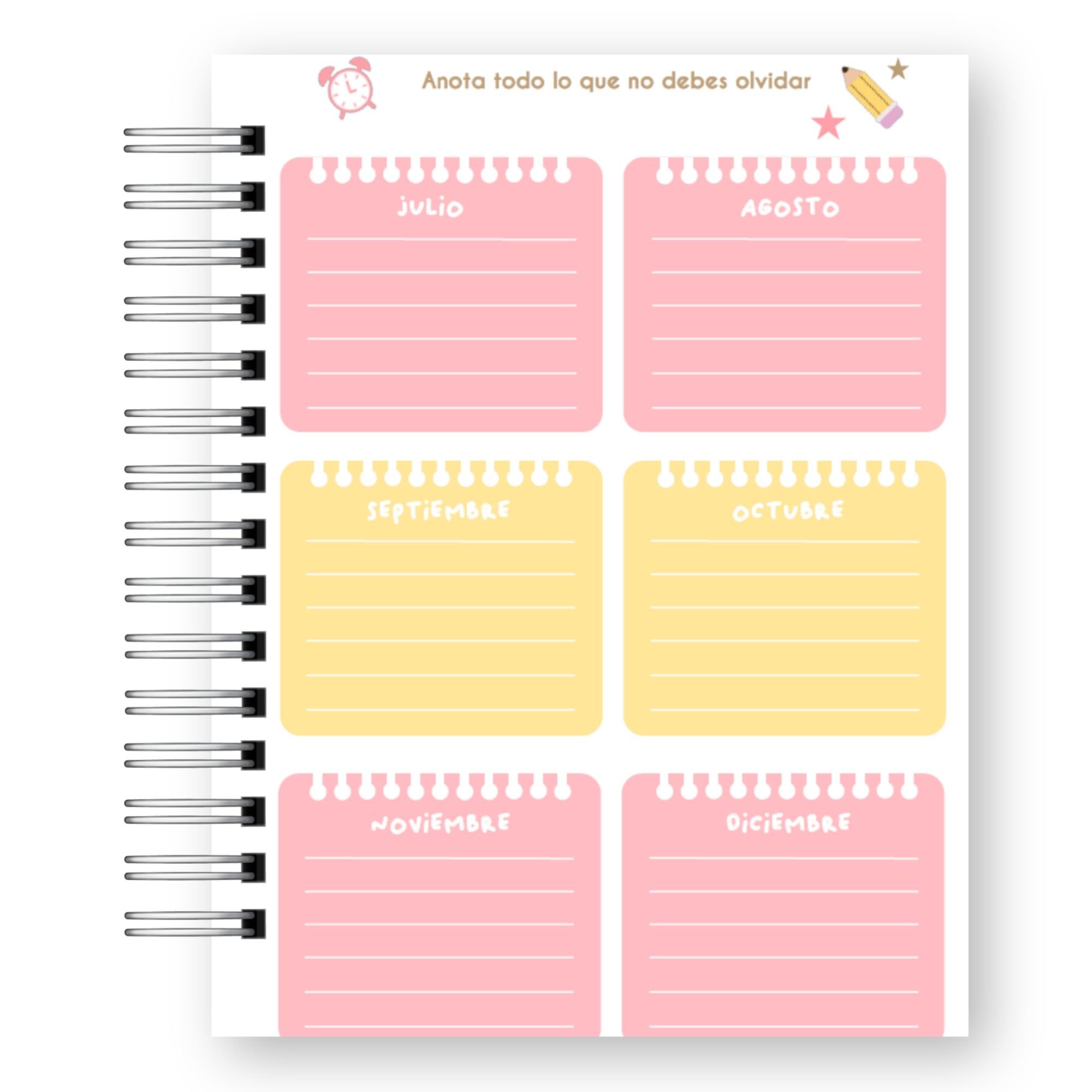 Planner Docente 2027 – Edición Frases Motivadoras Inspiración  4