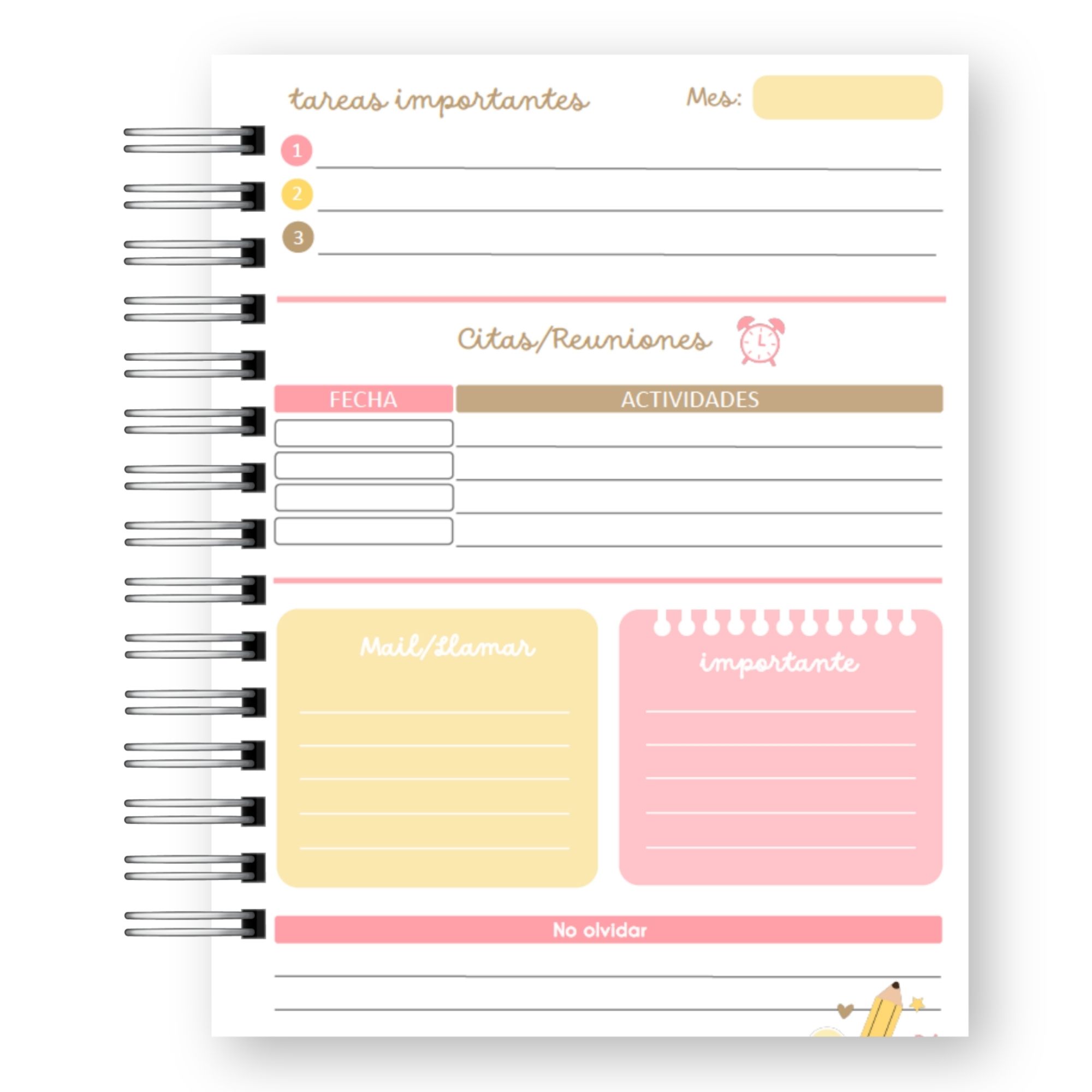 Planner Docente 2027 – Edición Frases Motivadoras Inspiración  11
