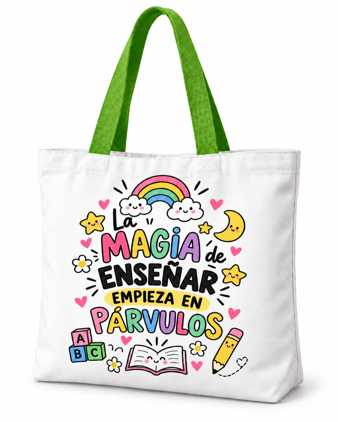Totebag Creativo – La Magia de Enseñar Empieza en Párvulos- Educadora de Párvulos 1