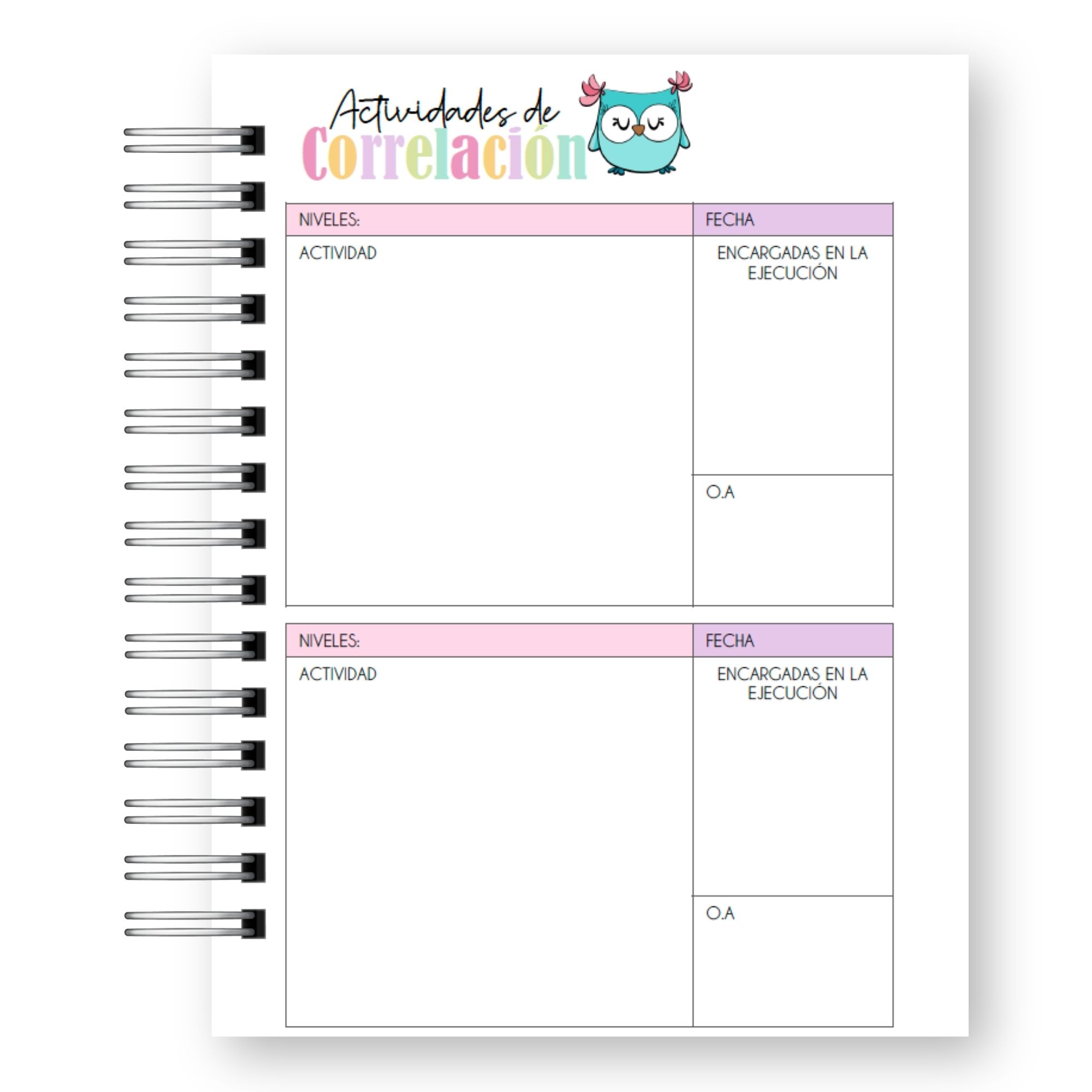 Agenda Educadora de Párvulos – Edición Ilustrada y Vocación  12