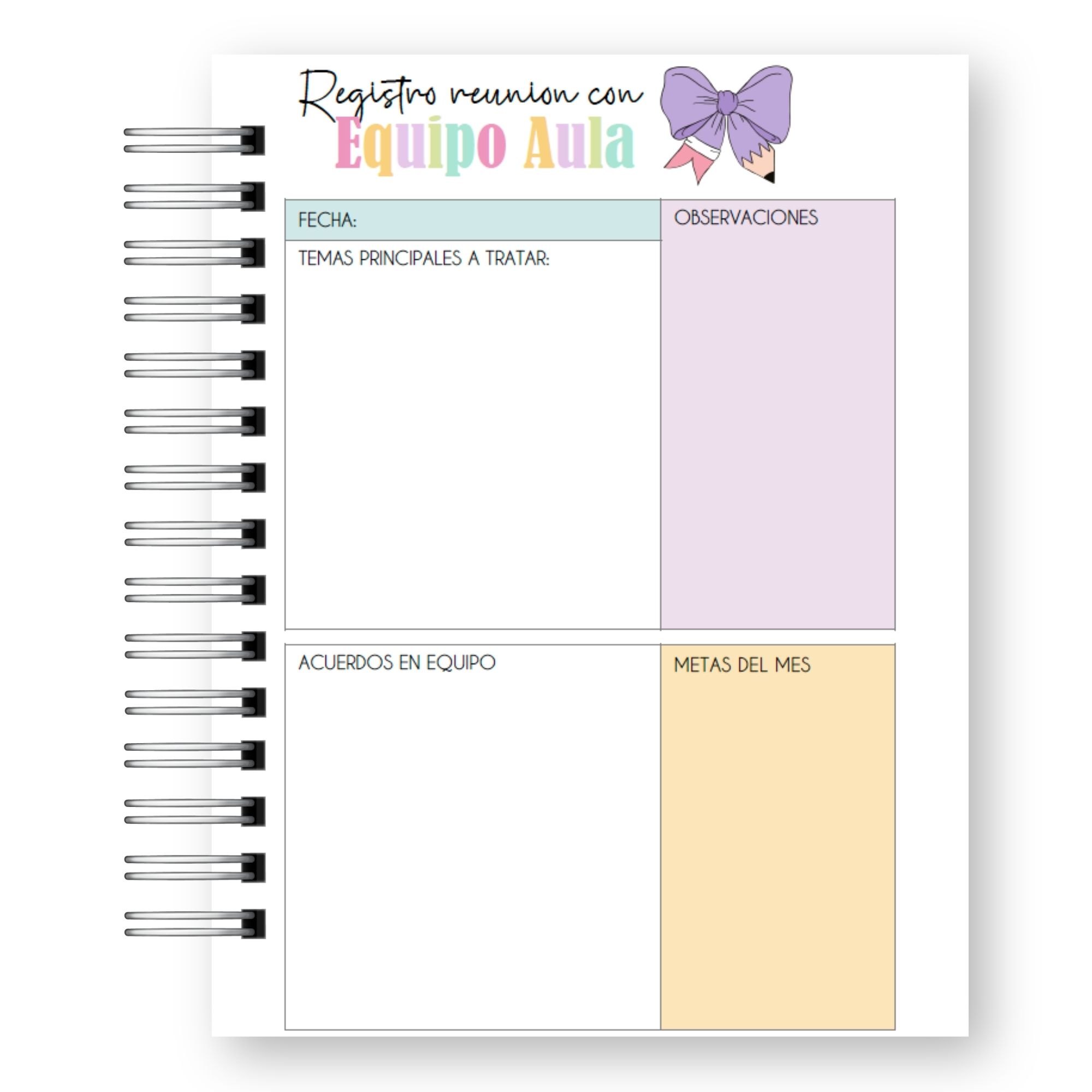 Agenda Educadora de Párvulos – Edición Ilustrada y Vocación  14
