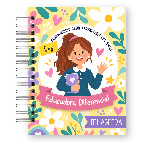 Agenda Educadora Diferencial – Edición Ilustrada e Inclusión 