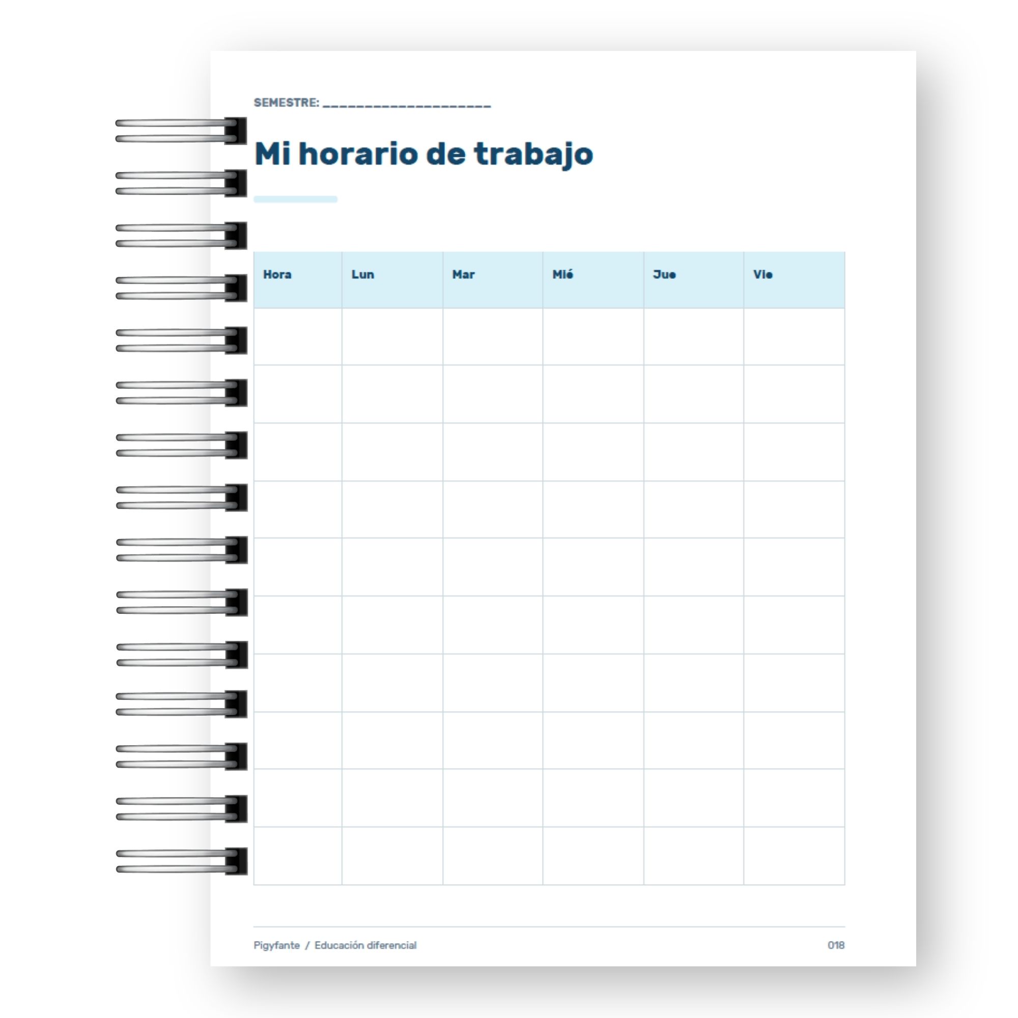 Agenda Educadora Diferencial – Edición Ilustrada e Inclusión  5