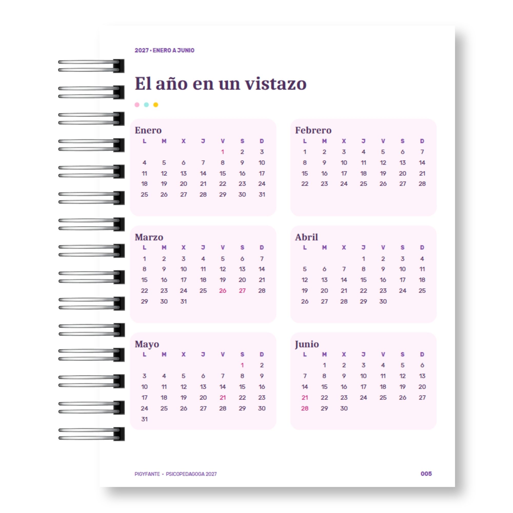 Agenda Psicopedagoga  – Edición Ilustrada e Integrada  5