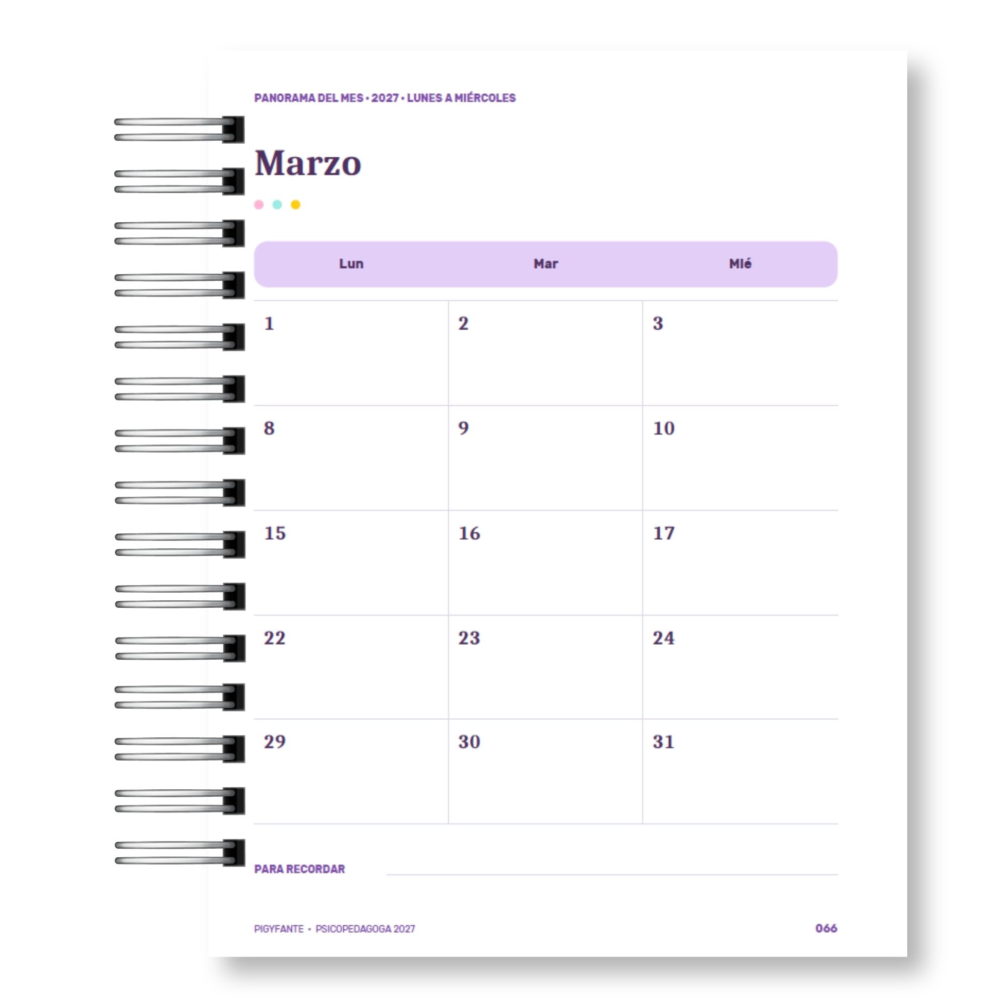Agenda Psicopedagoga  – Edición Ilustrada e Integrada  13
