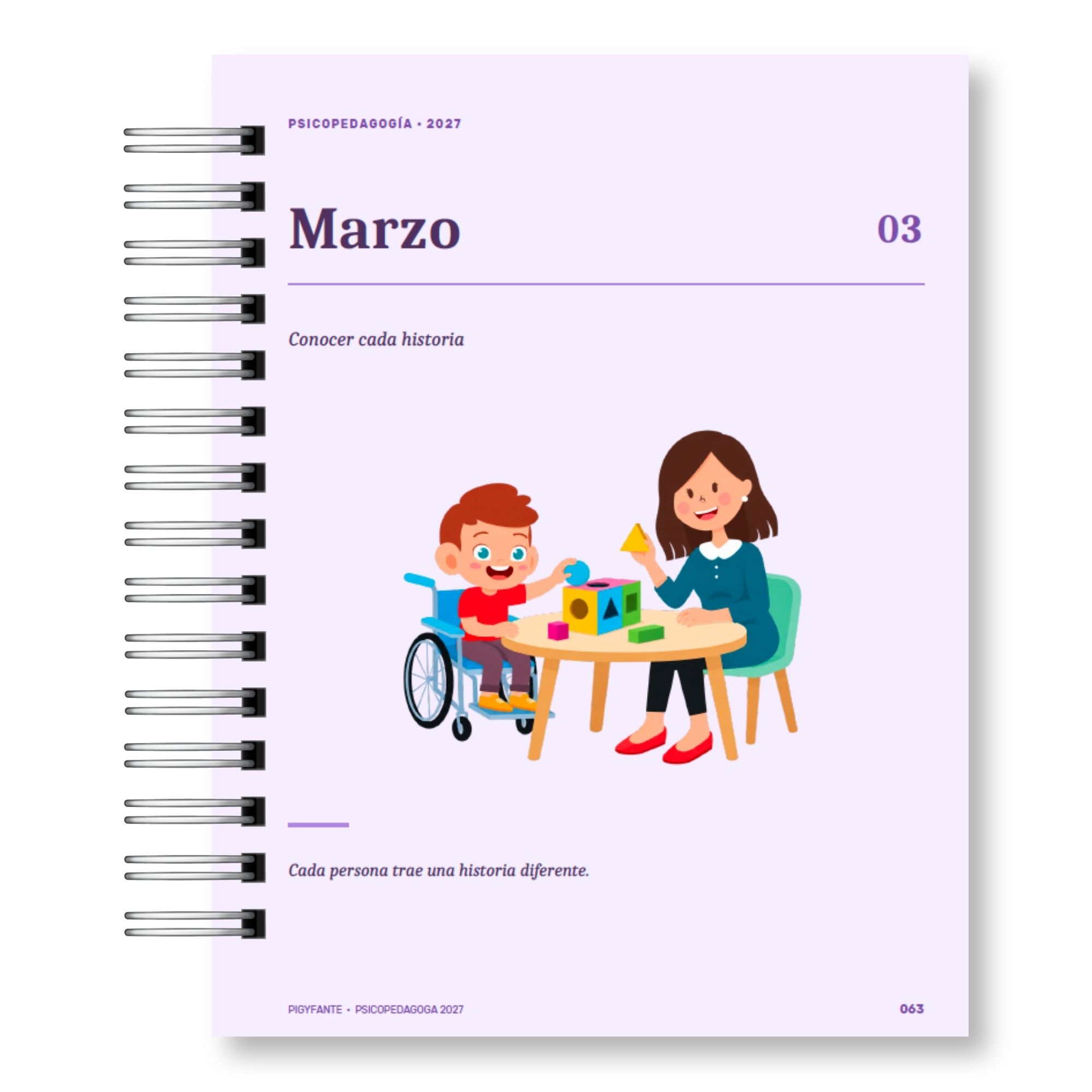 Agenda Psicopedagoga  – Edición Ilustrada e Integrada  12