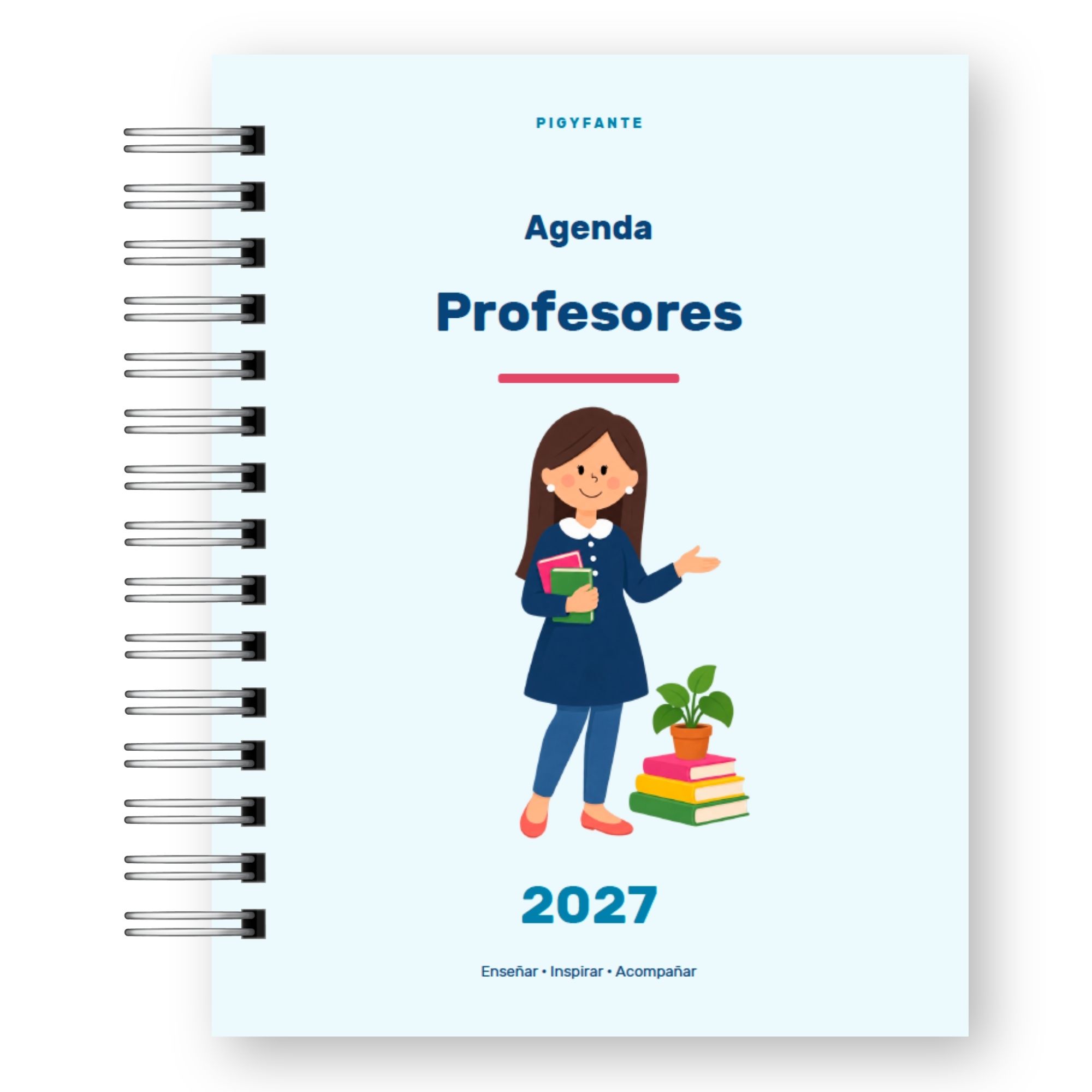 Agenda Profesora  – Edición Ilustrada  y Vocación Docente  3