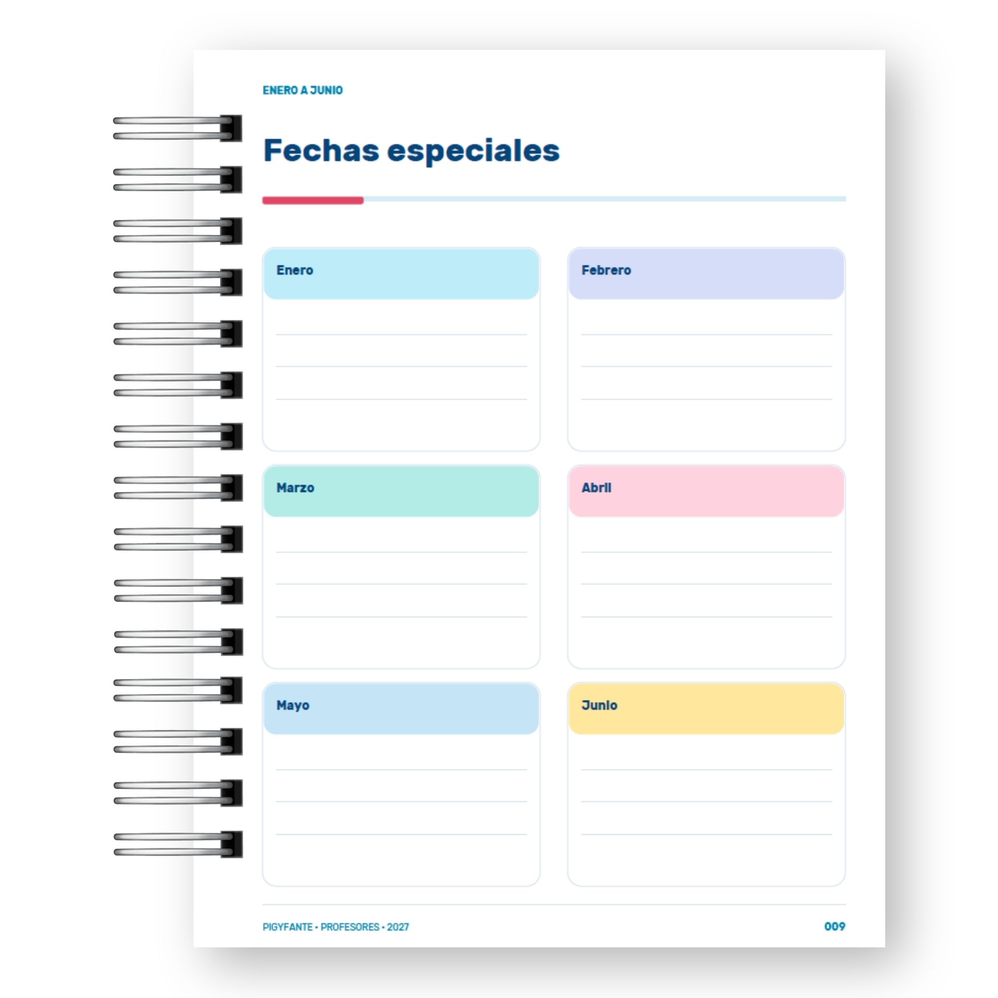 Agenda Profesora  – Edición Ilustrada  y Vocación Docente  5