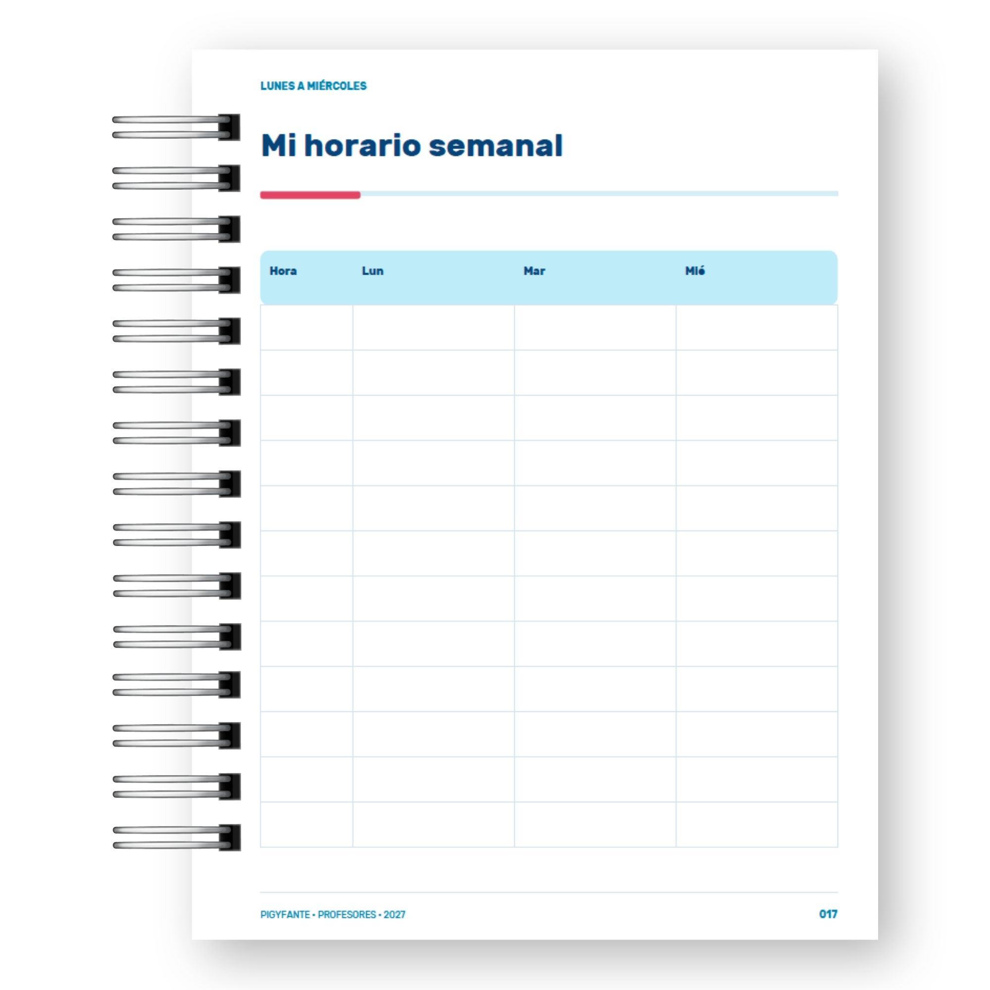 Agenda Profesora  – Edición Ilustrada  y Vocación Docente  6