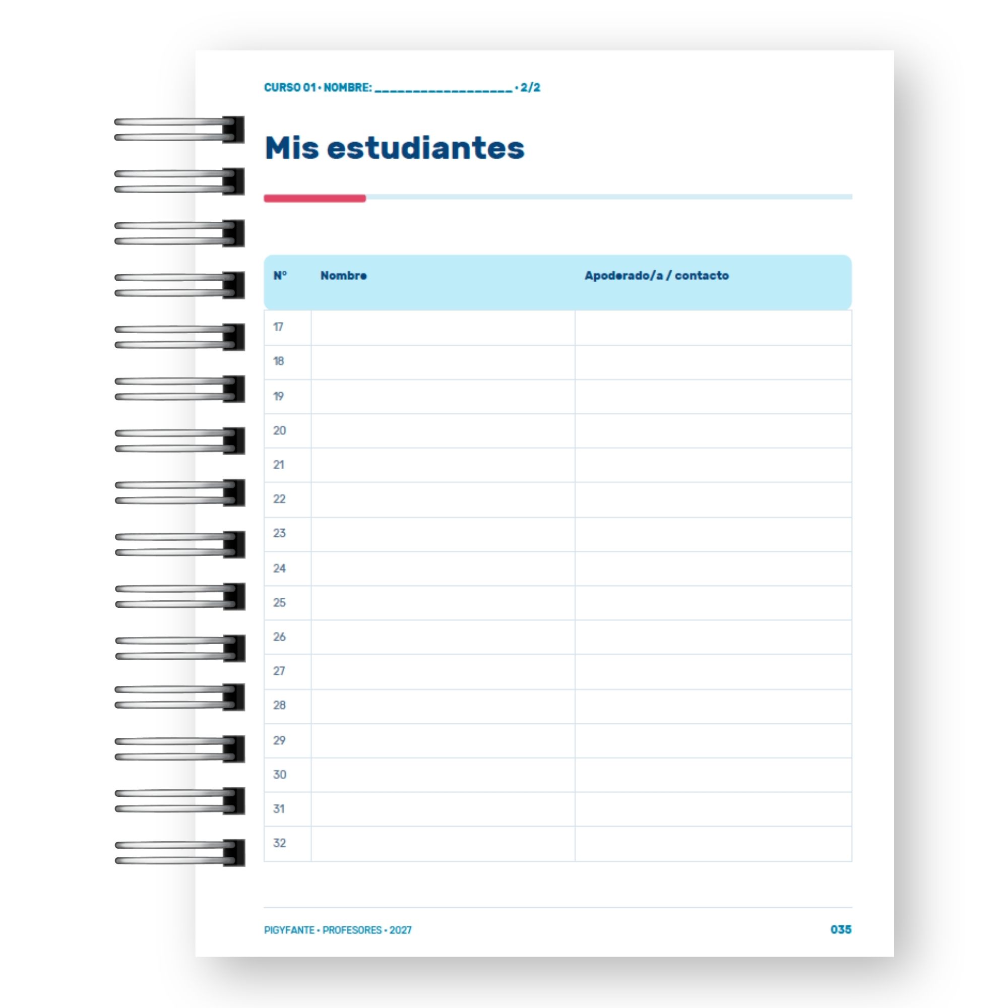 Agenda Profesora  – Edición Ilustrada  y Vocación Docente  8