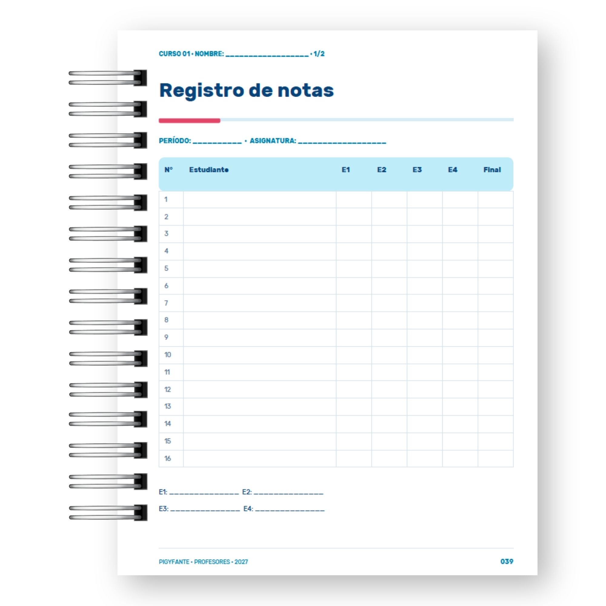 Agenda Profesora  – Edición Ilustrada  y Vocación Docente  9