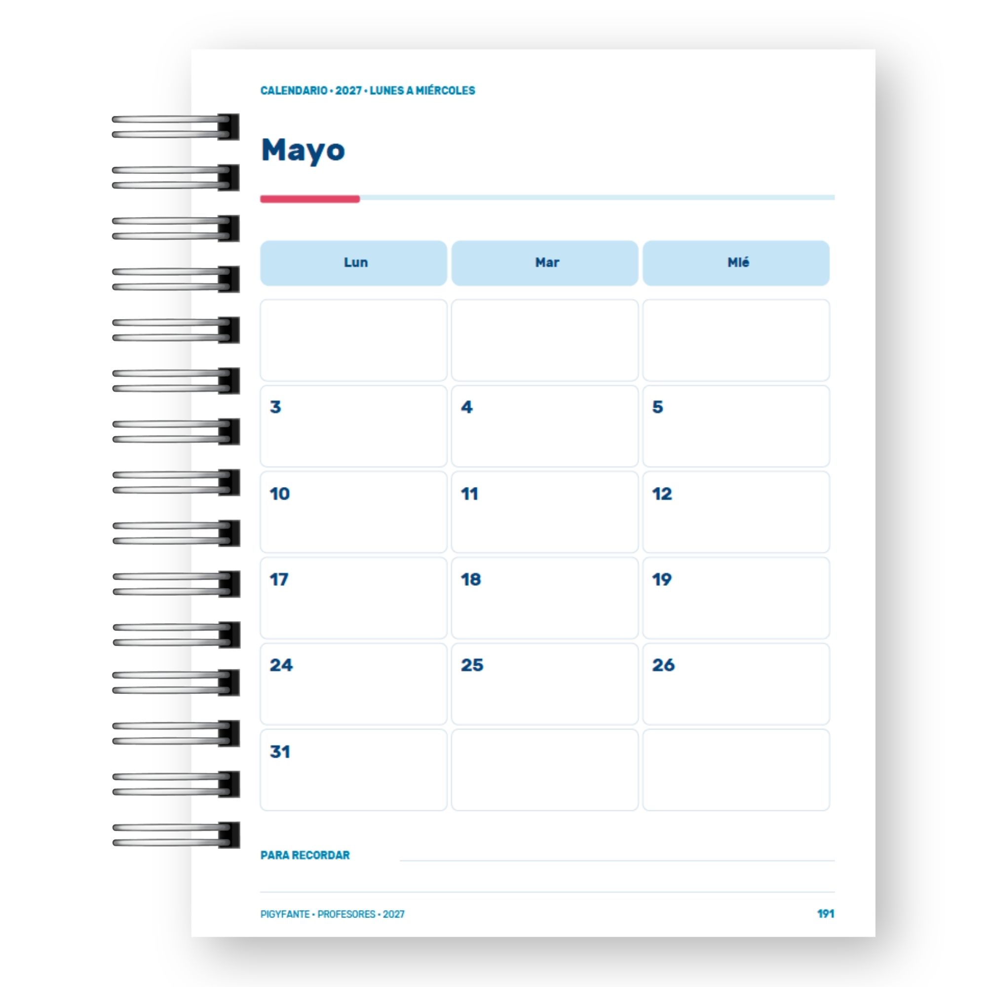 Agenda Profesora  – Edición Ilustrada  y Vocación Docente  14