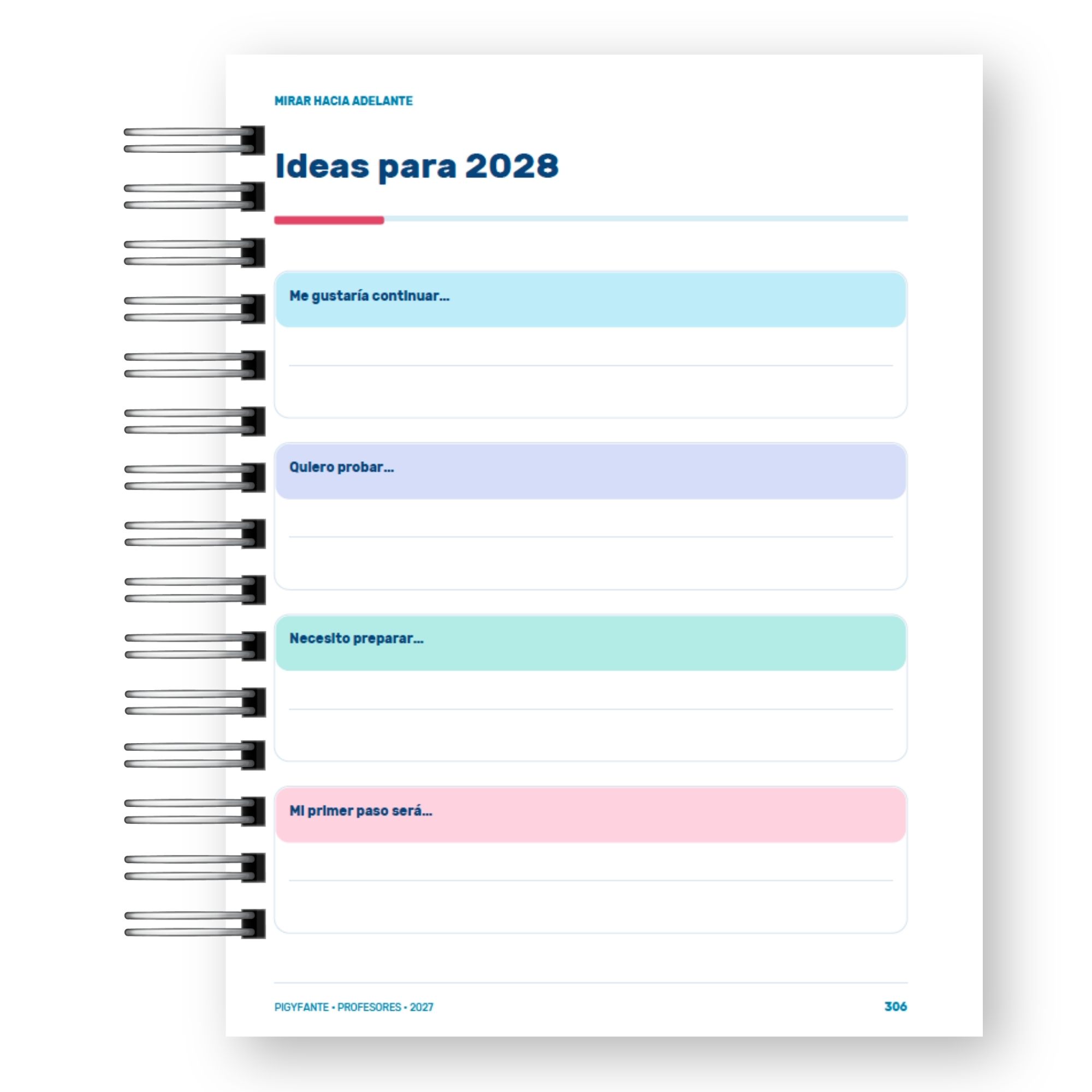 Agenda Profesora  – Edición Ilustrada  y Vocación Docente  18