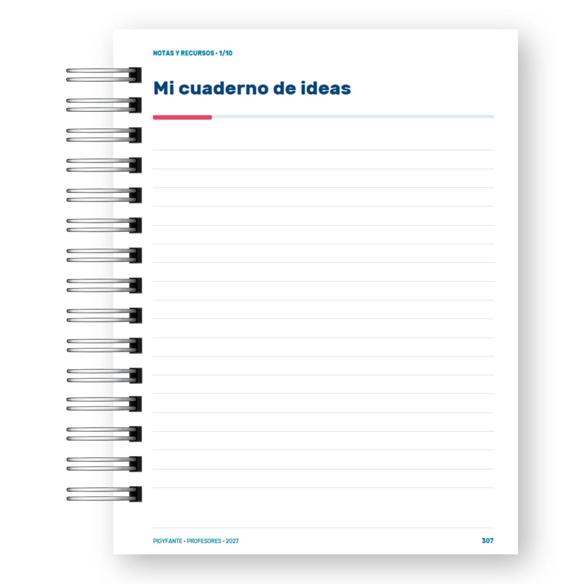 Agenda Profesora  – Edición Ilustrada  y Vocación Docente  19