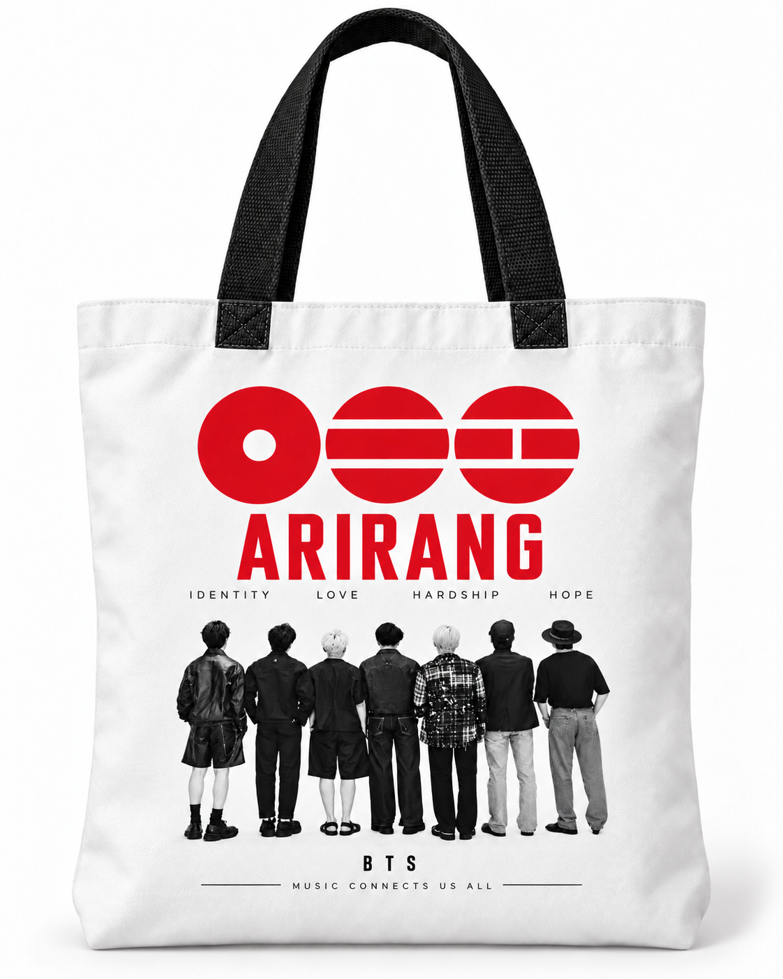 Totebag BTS – ARIRANG Music Connects Us All 1