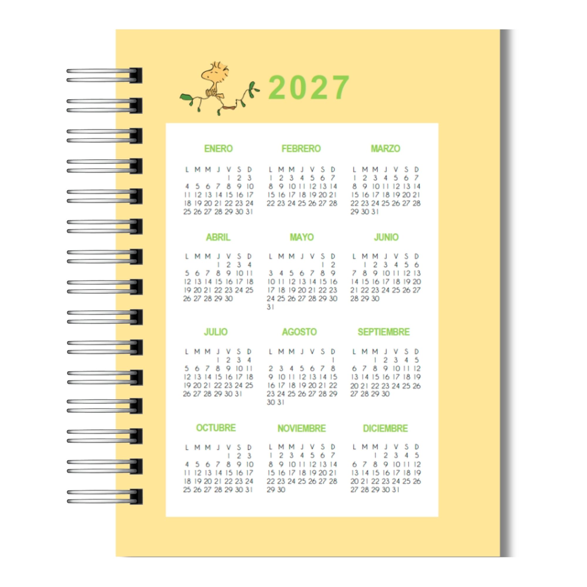 Agenda 2027 Snoopy y Peanuts  5