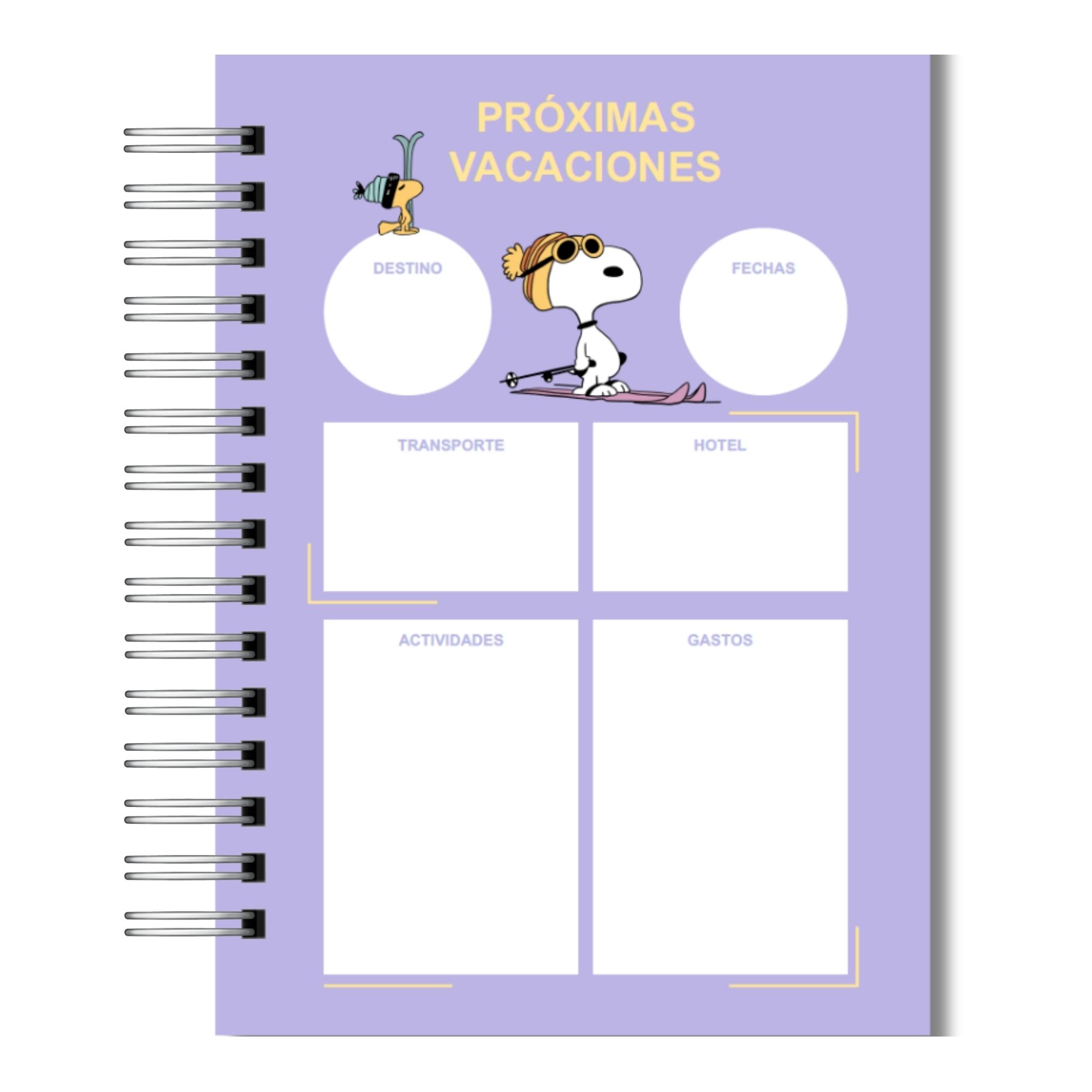 Agenda 2027 Snoopy y Peanuts  7