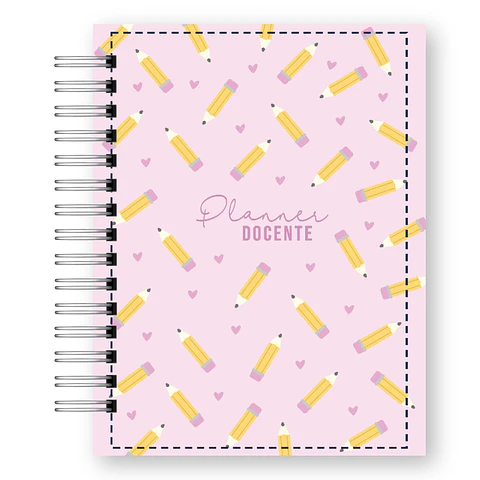Planner Docente 2027 – Edición Pastel Lluvia de Estrellas 