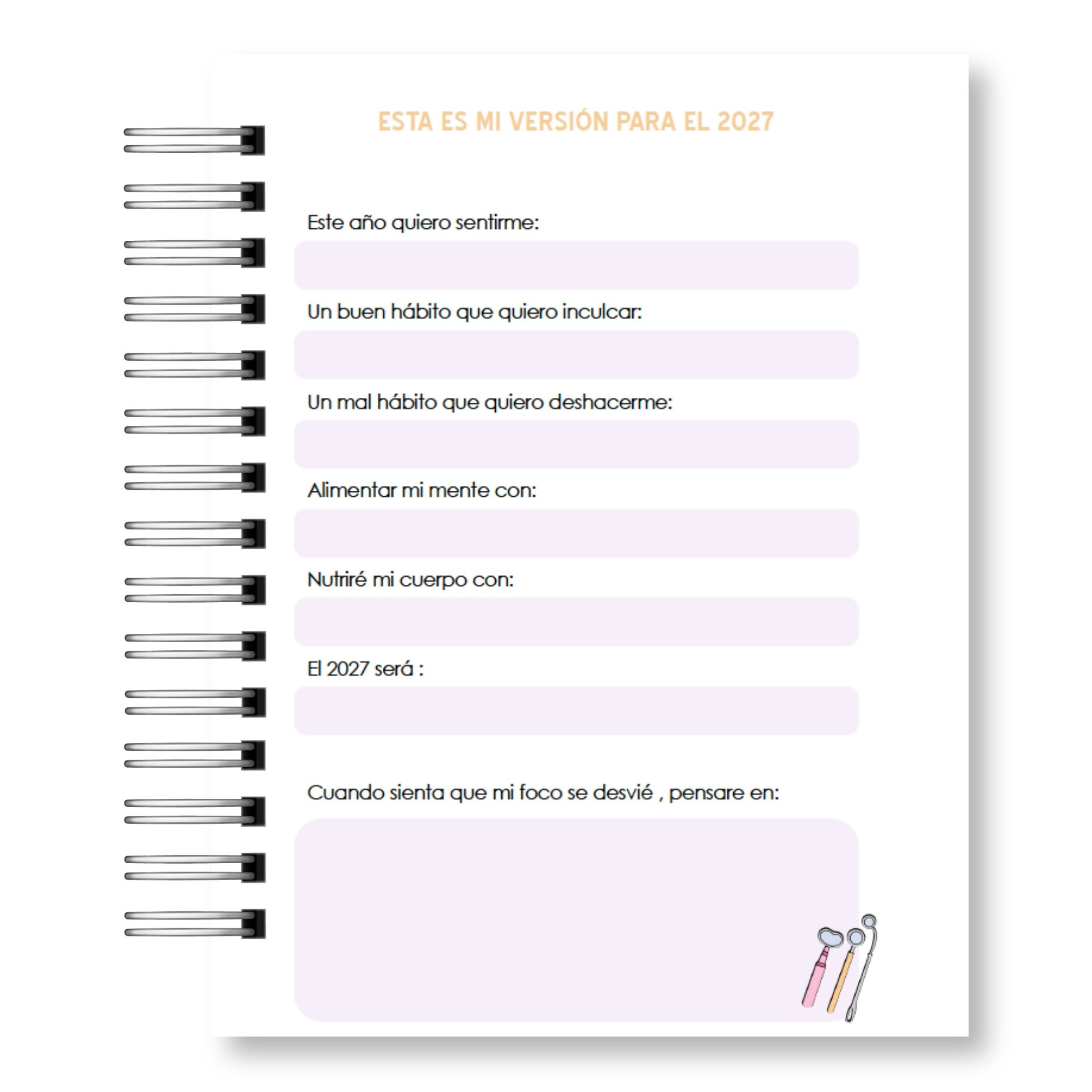 Agenda Odontóloga 2027 – Edición Ilustrada & Salud Dental  3