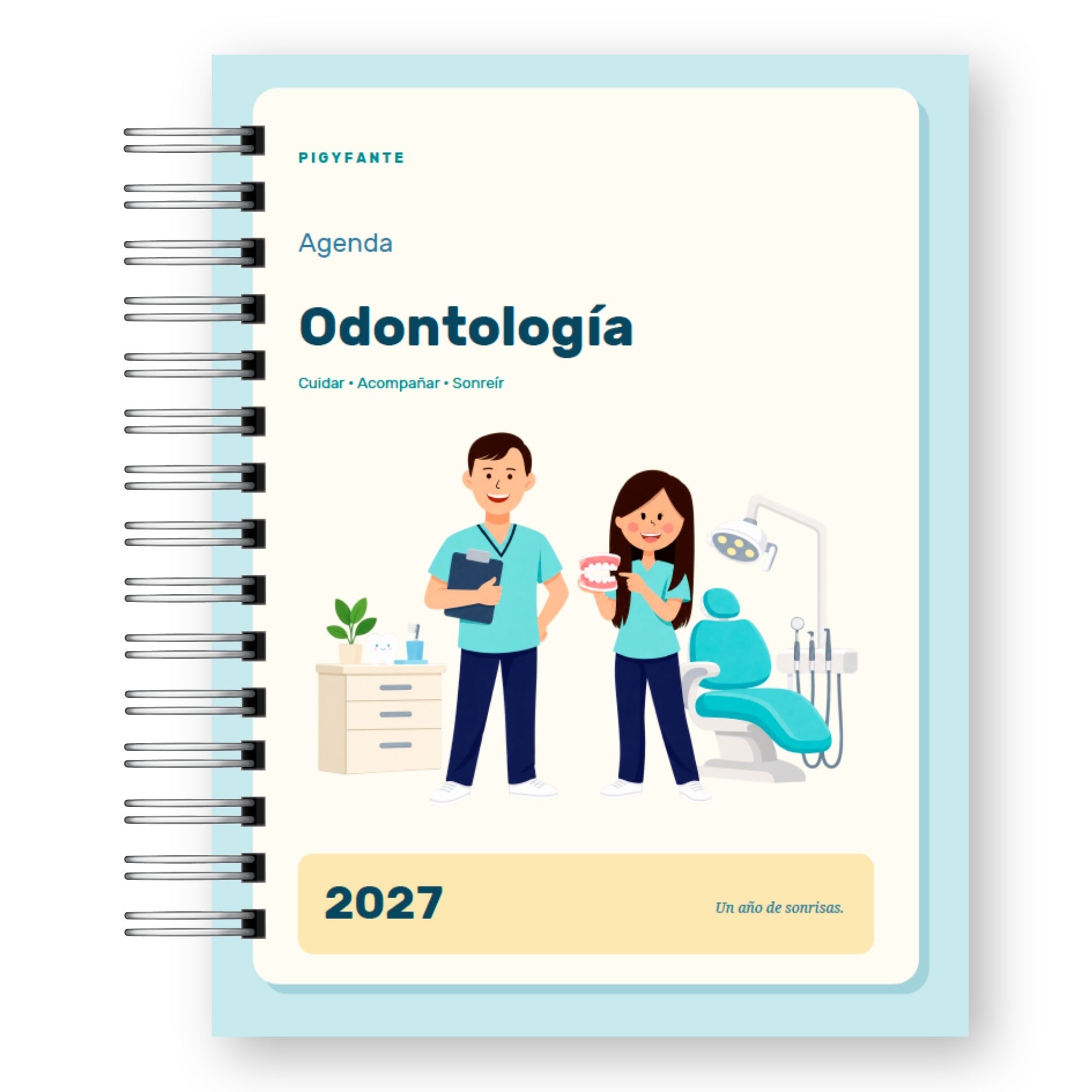 Agenda Odontología 2027 – Cuidar, Acompañar, Sonreír 2