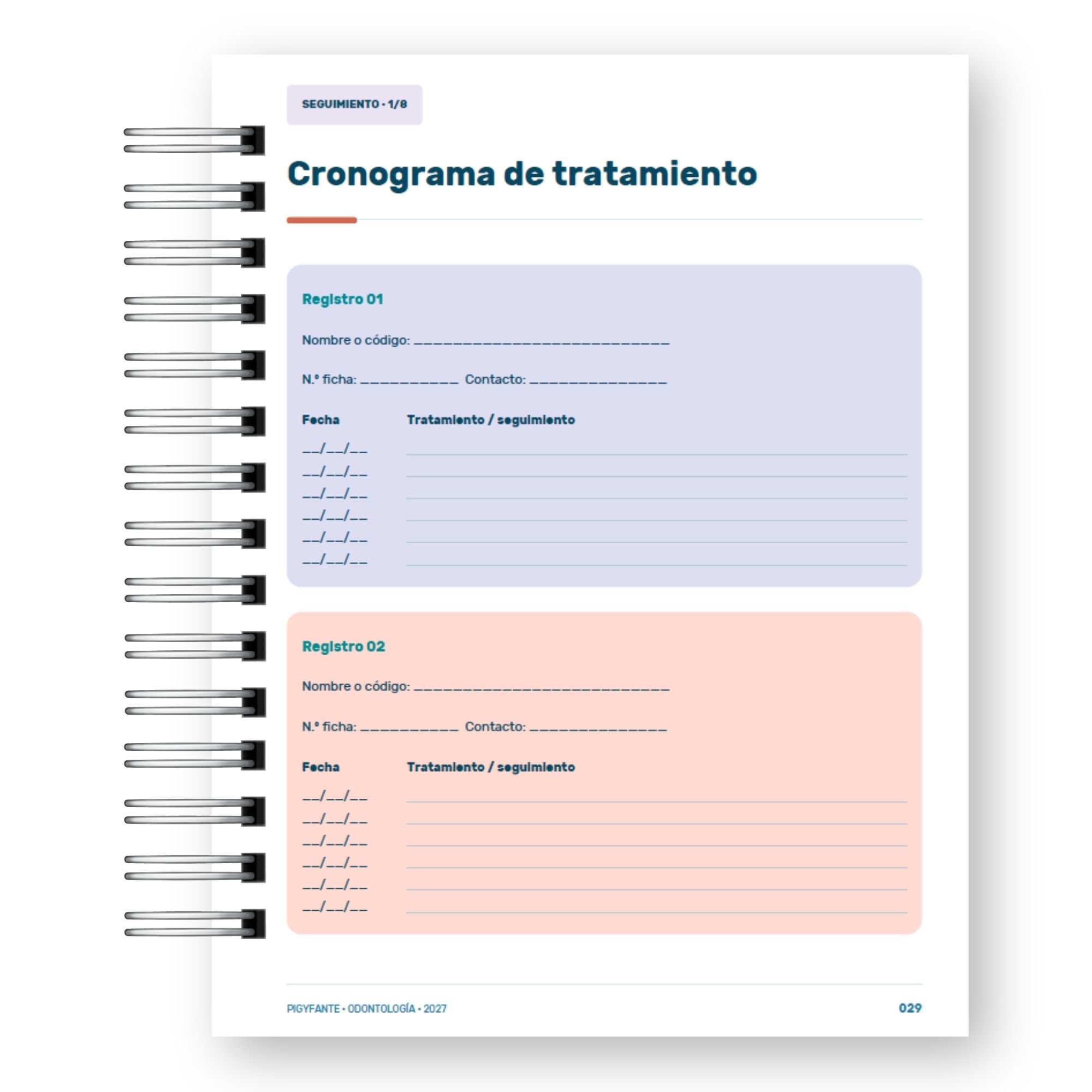 Agenda Odontología 2027 – Cuidar, Acompañar, Sonreír 11