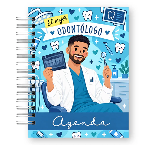 Agenda Odontología 2027 – Edición Hombre 