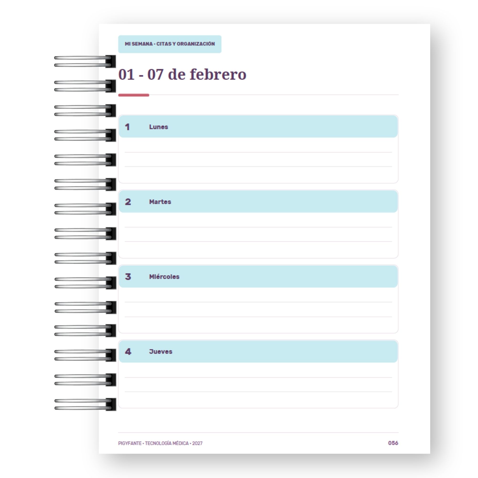 Agenda Tecnóloga Médica 2027 – Observar, Registrar, Descubrir 19