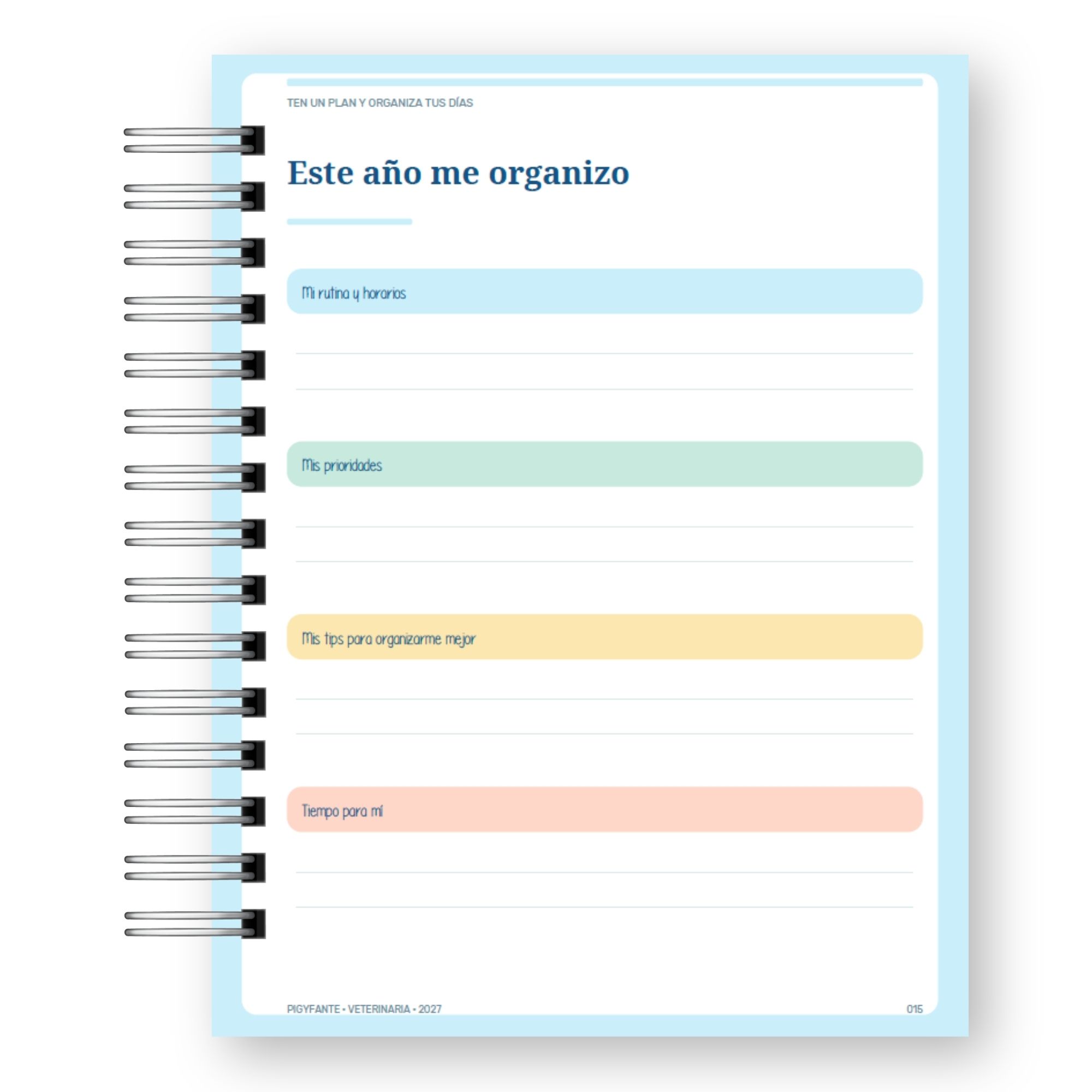 Agenda Veterinaria 2027 – Cuidados que dejan huella 6