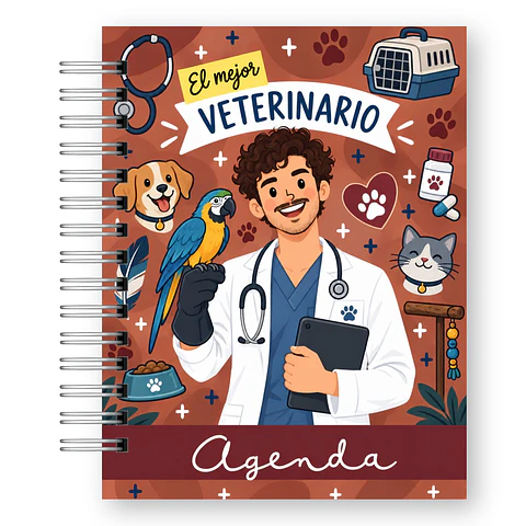 Agenda  Veterinaria 2027 – Edición Hombre 