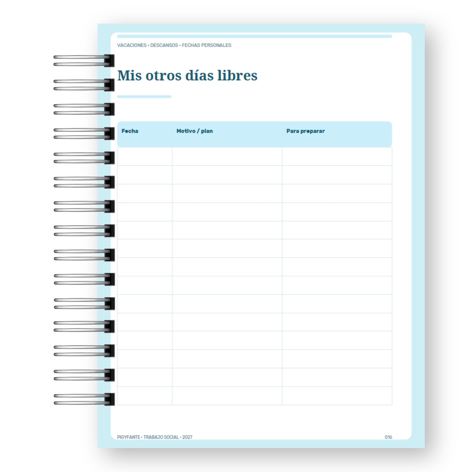 Agenda Trabajo Social 2027 – Escuchar, Acompañar, Conectar 7