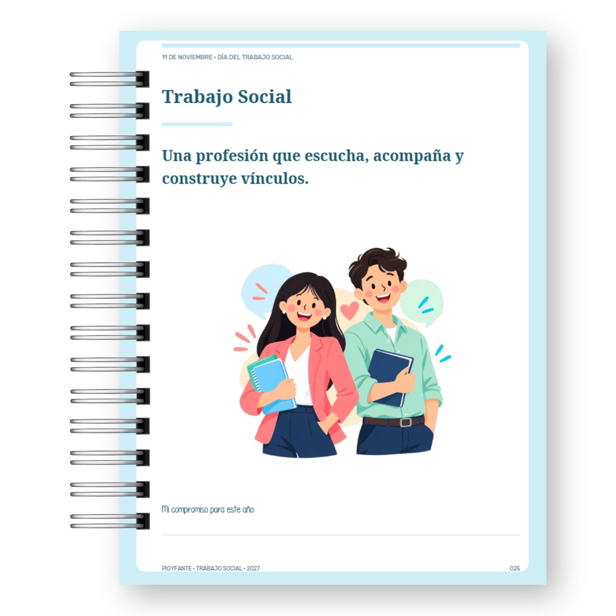 Agenda Trabajo Social 2027 – Edición Hombre  8
