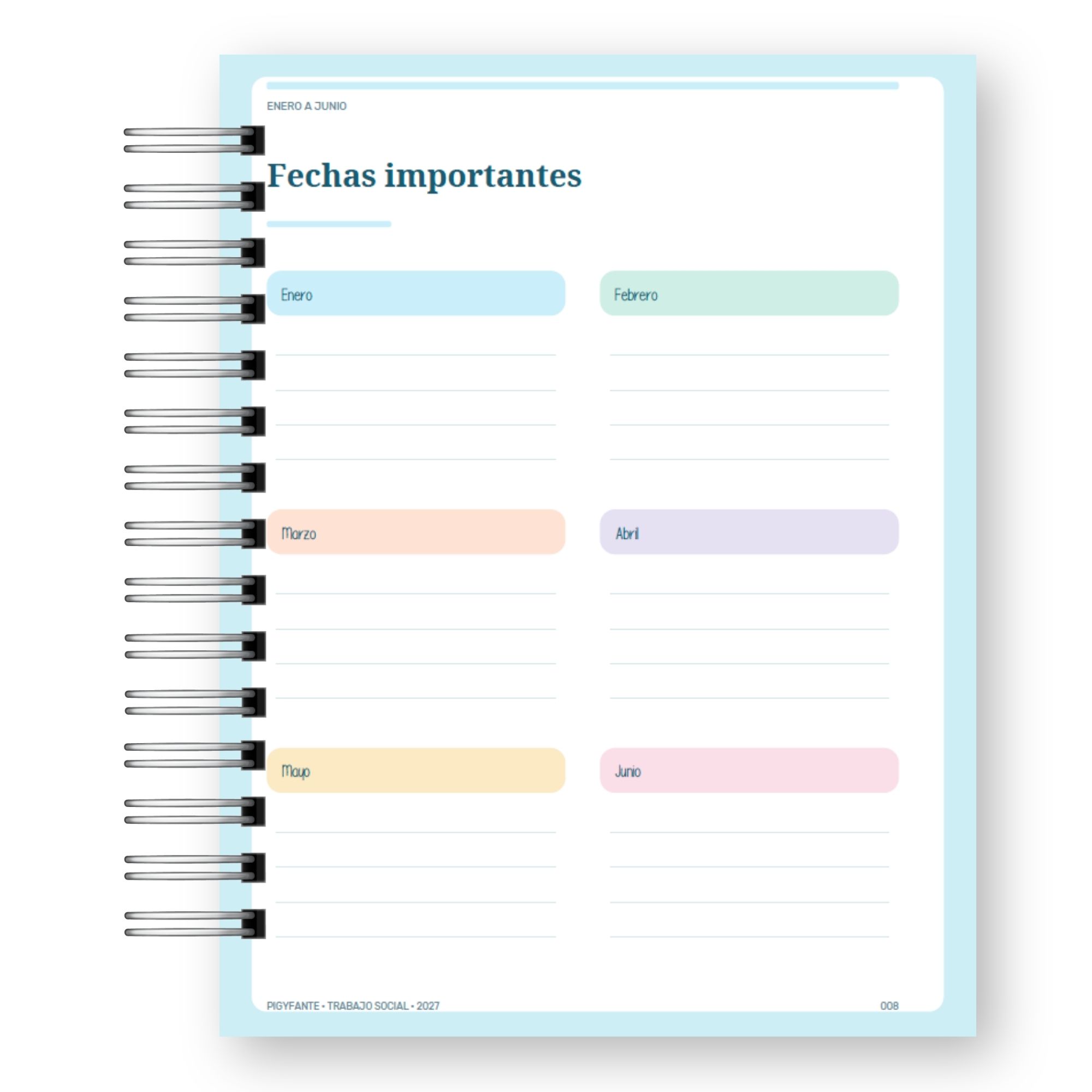 Agenda Trabajo Social 2027 – Edición Hombre  5