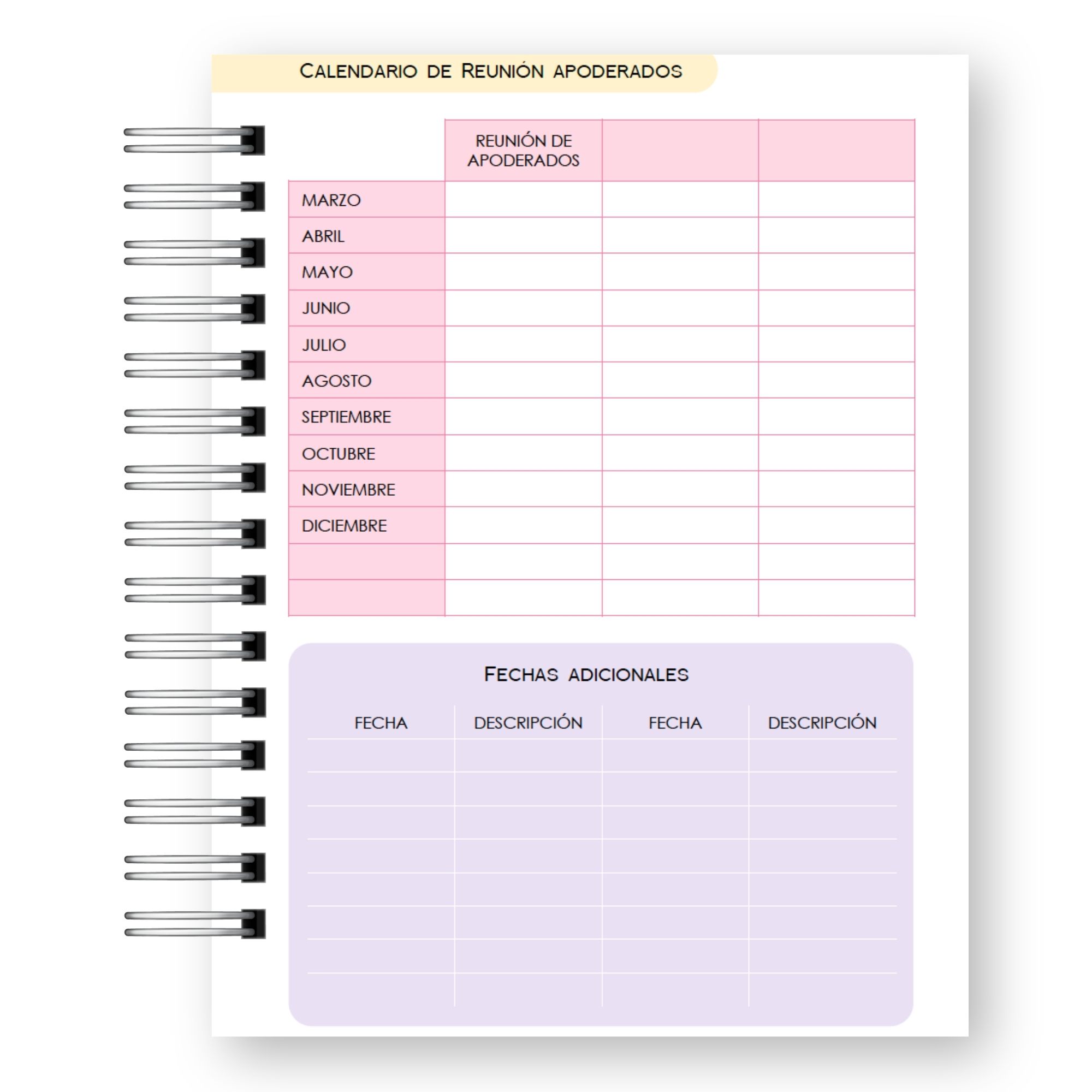 Planner Docente 2027 – Edición Inspiración & Taxonomía de Marzano  5