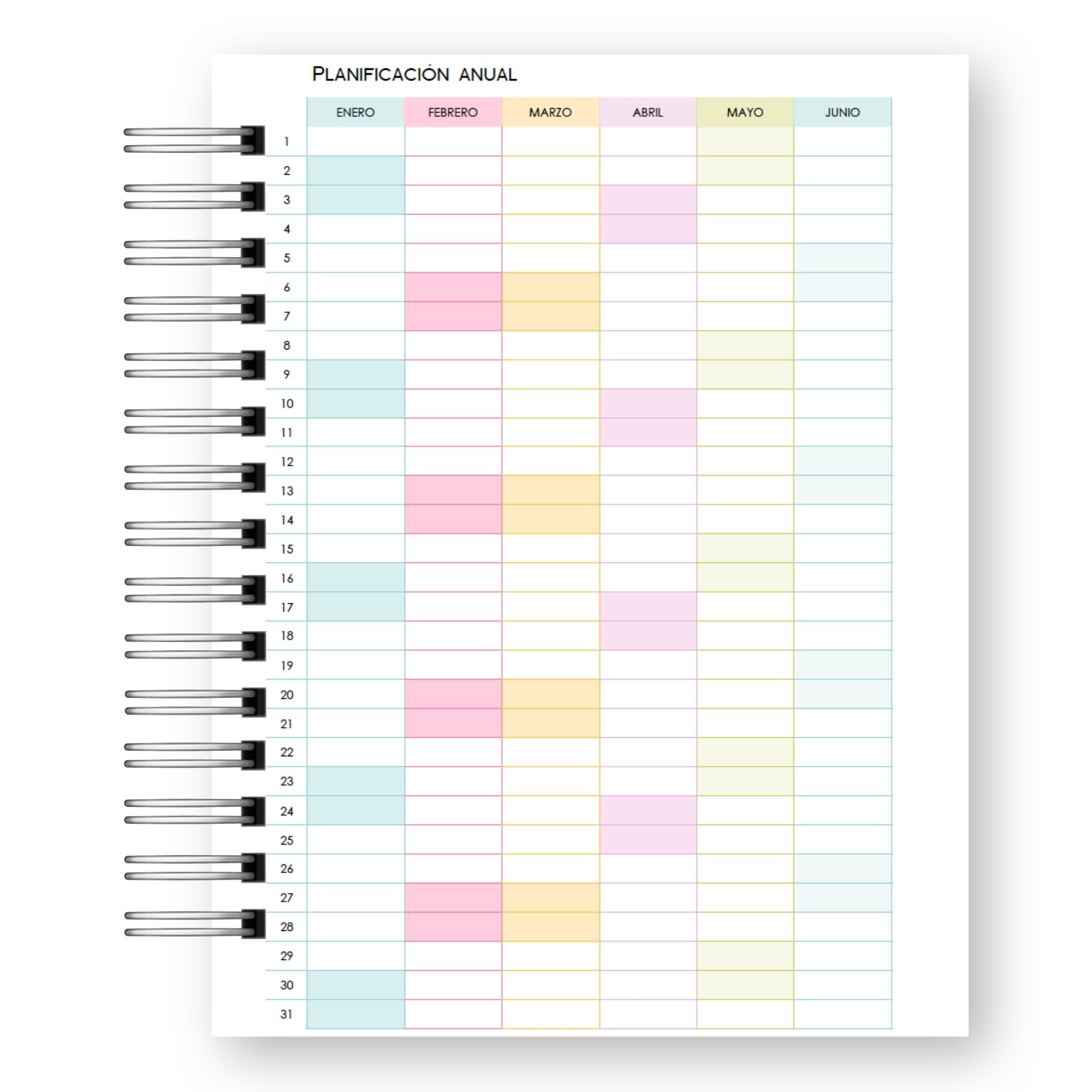 Planner Docente 2027 – Edición Inspiración & Taxonomía de Marzano  8