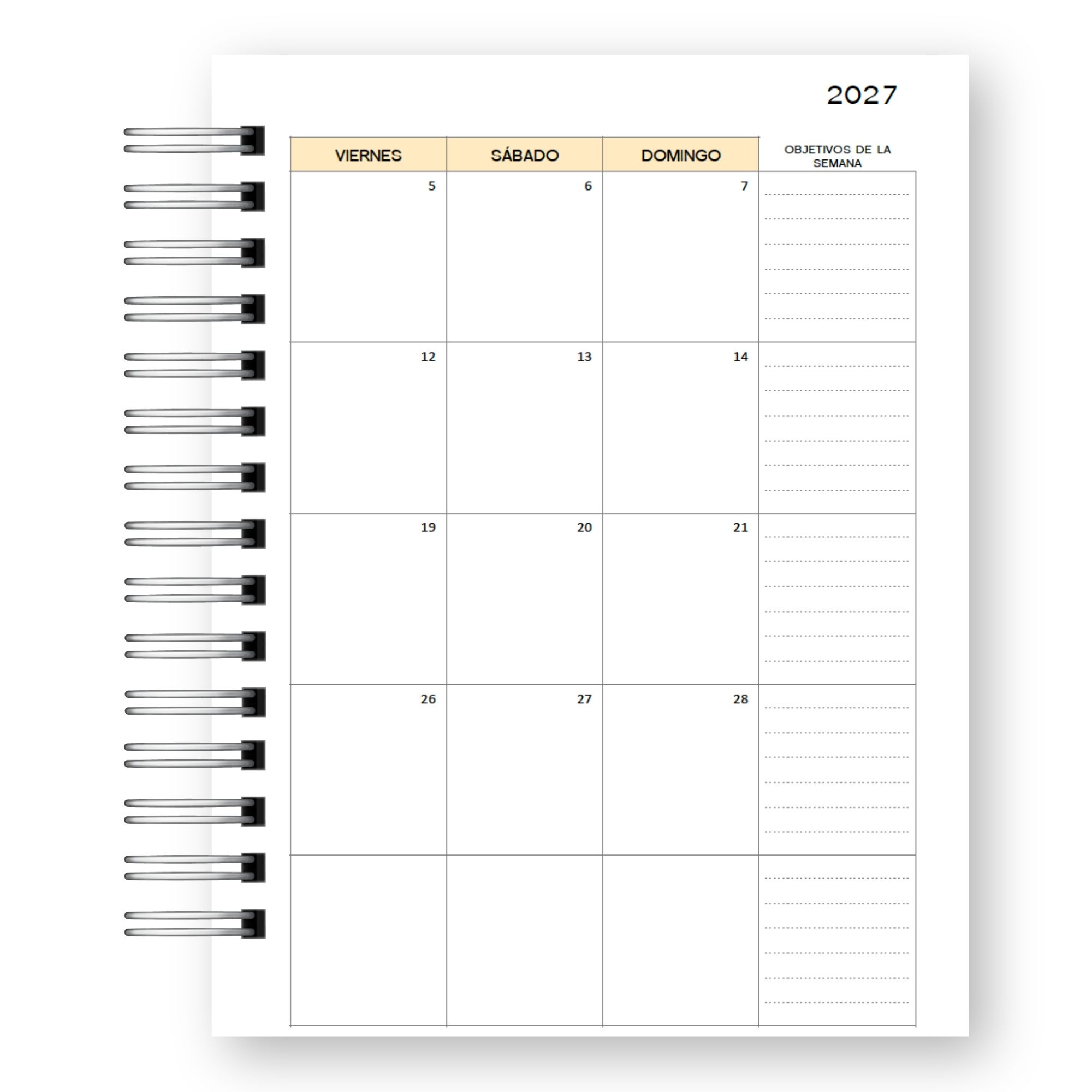 Planner Docente 2027 – Edición Inspiración & Taxonomía de Marzano  13
