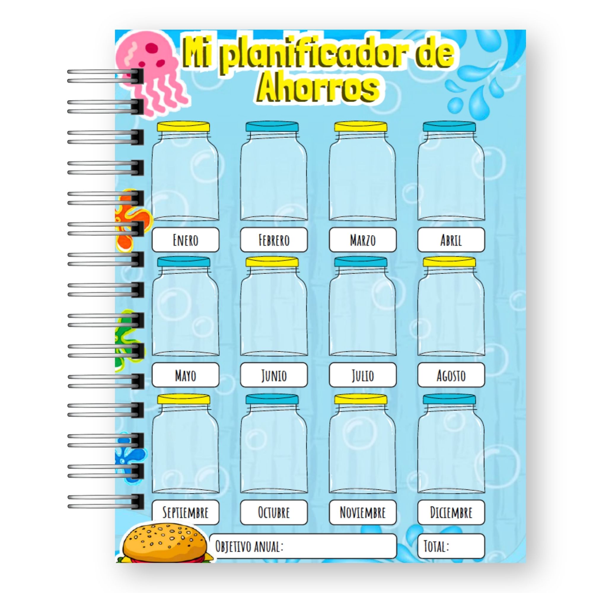 Agenda 2027 Bob Esponja – Edición Fondo de Bikini  8
