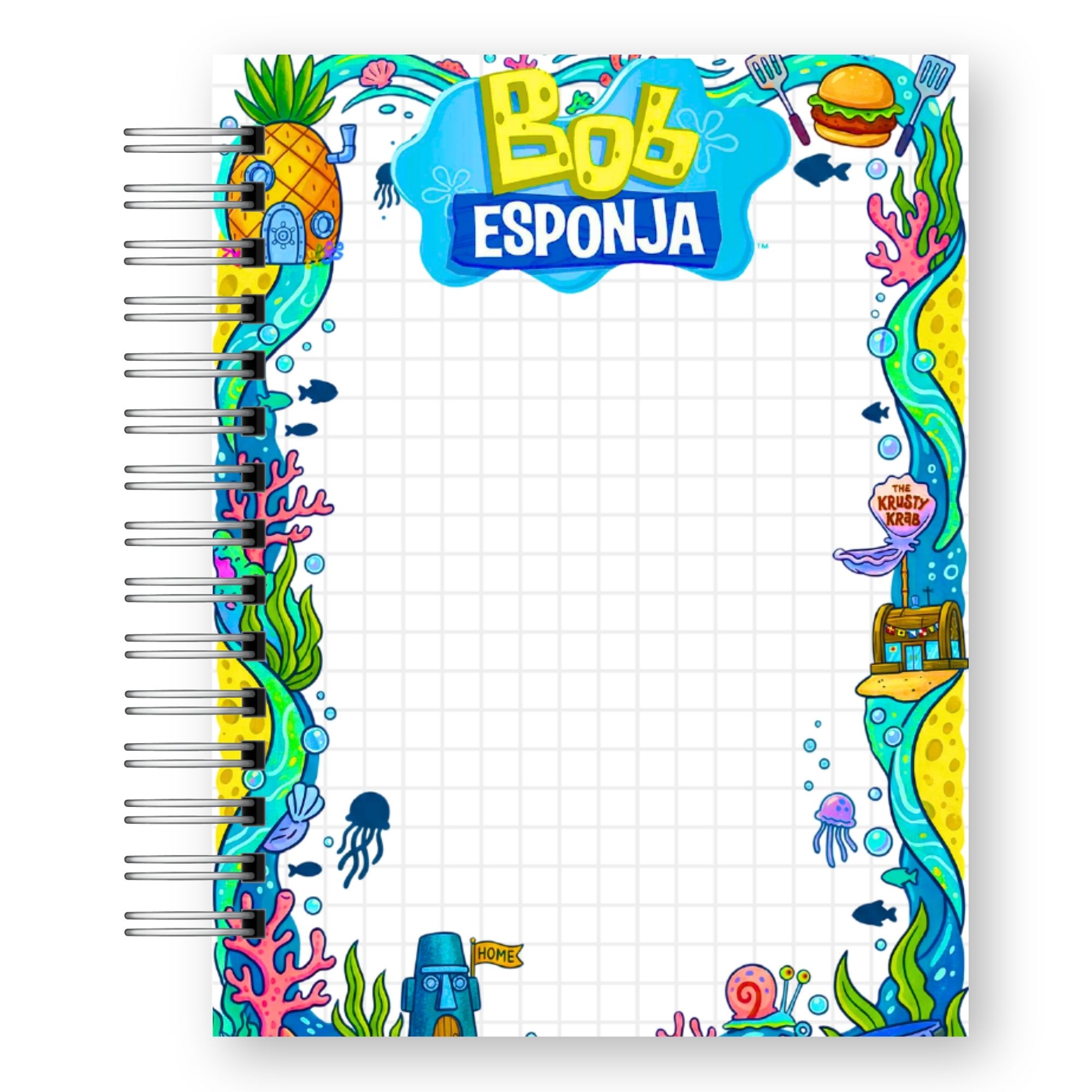 Agenda 2027 Bob Esponja – Edición Fondo de Bikini  15