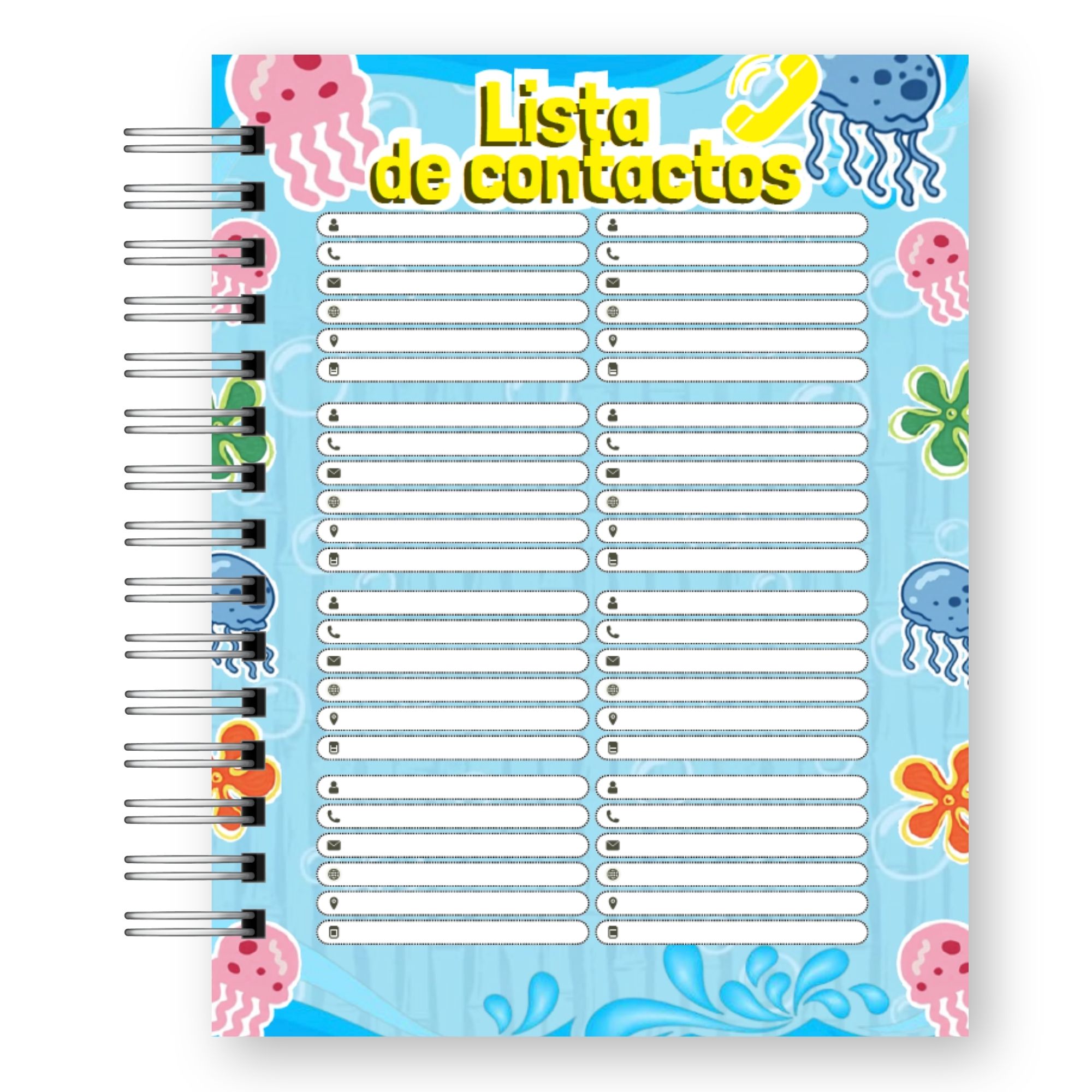 Agenda 2027 Bob Esponja – Edición Fondo de Bikini  14