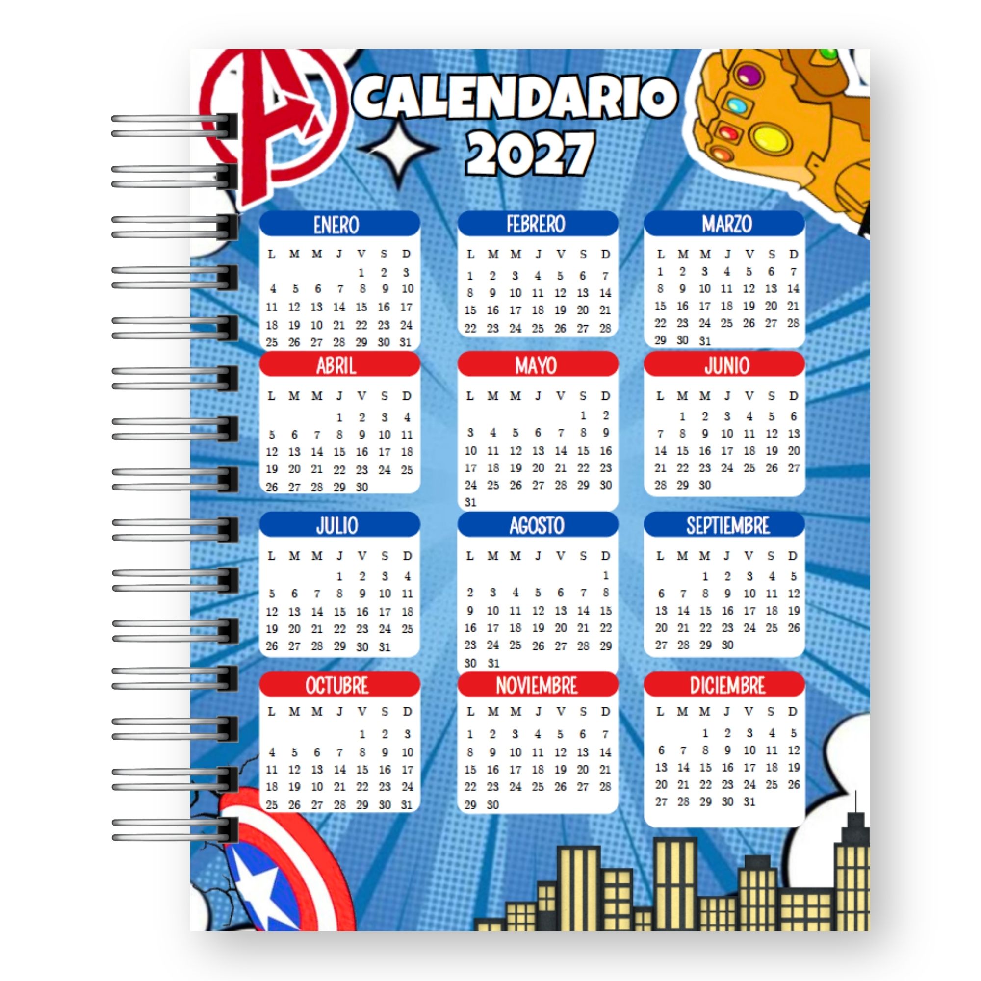 Agenda 2027 Marvel Vengadores  Avengers  3