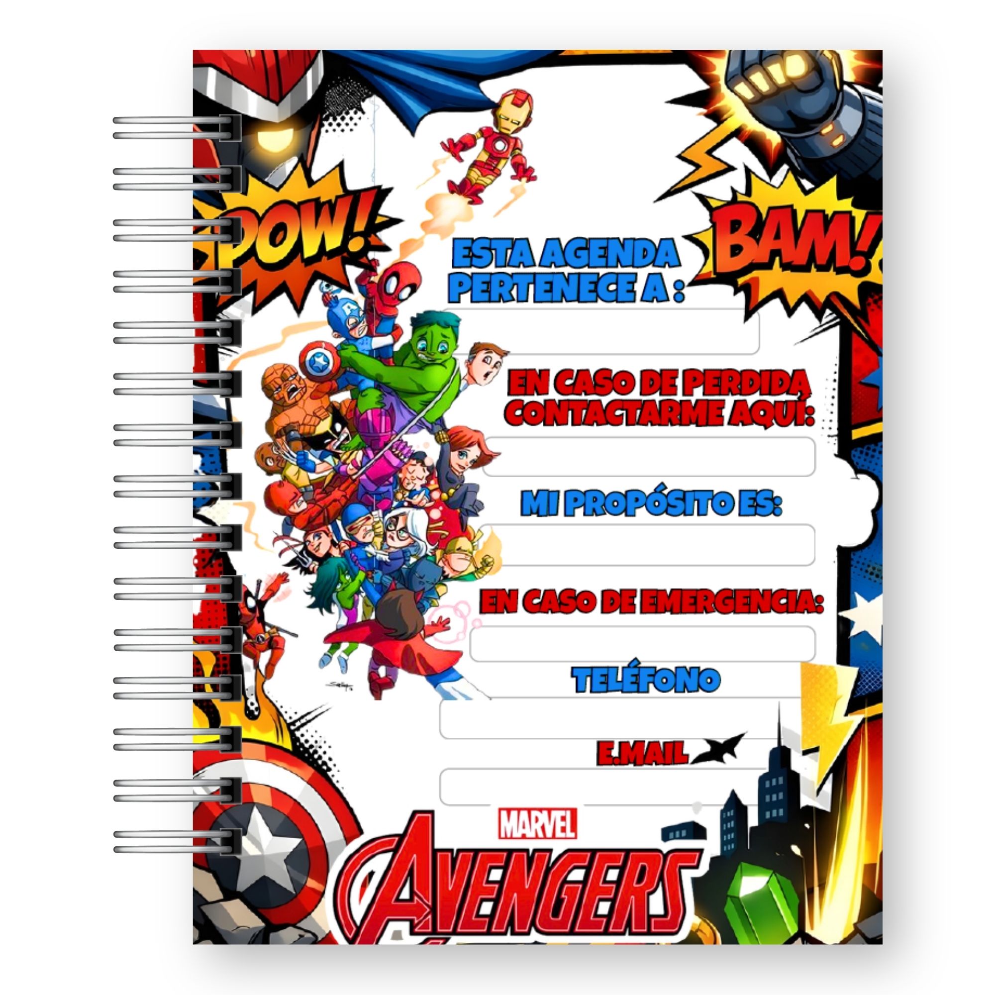 Agenda 2027 Marvel Vengadores  Avengers  2